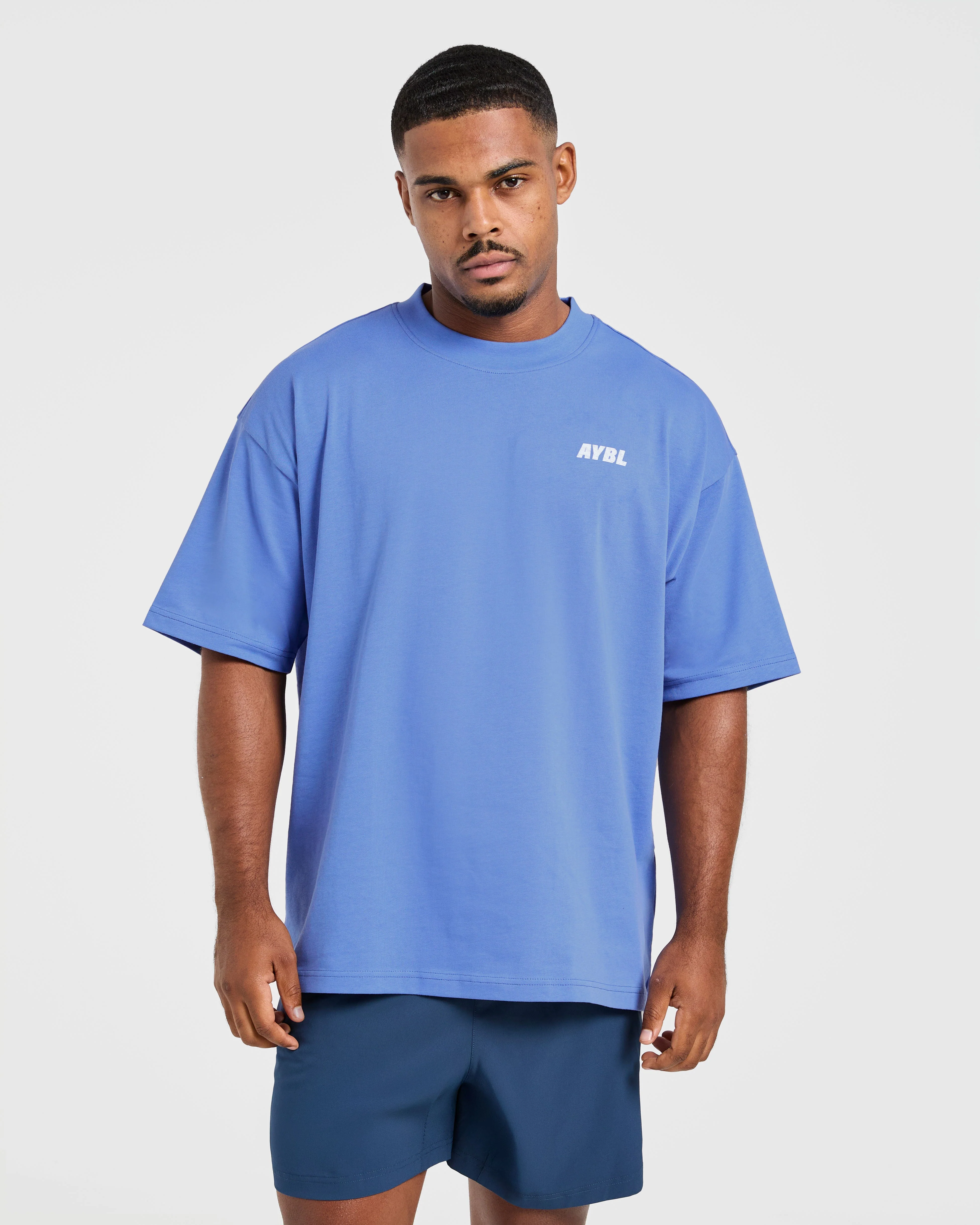 Sportswear Essentials Oversized T Shirt - Indigo Blue - Image 2