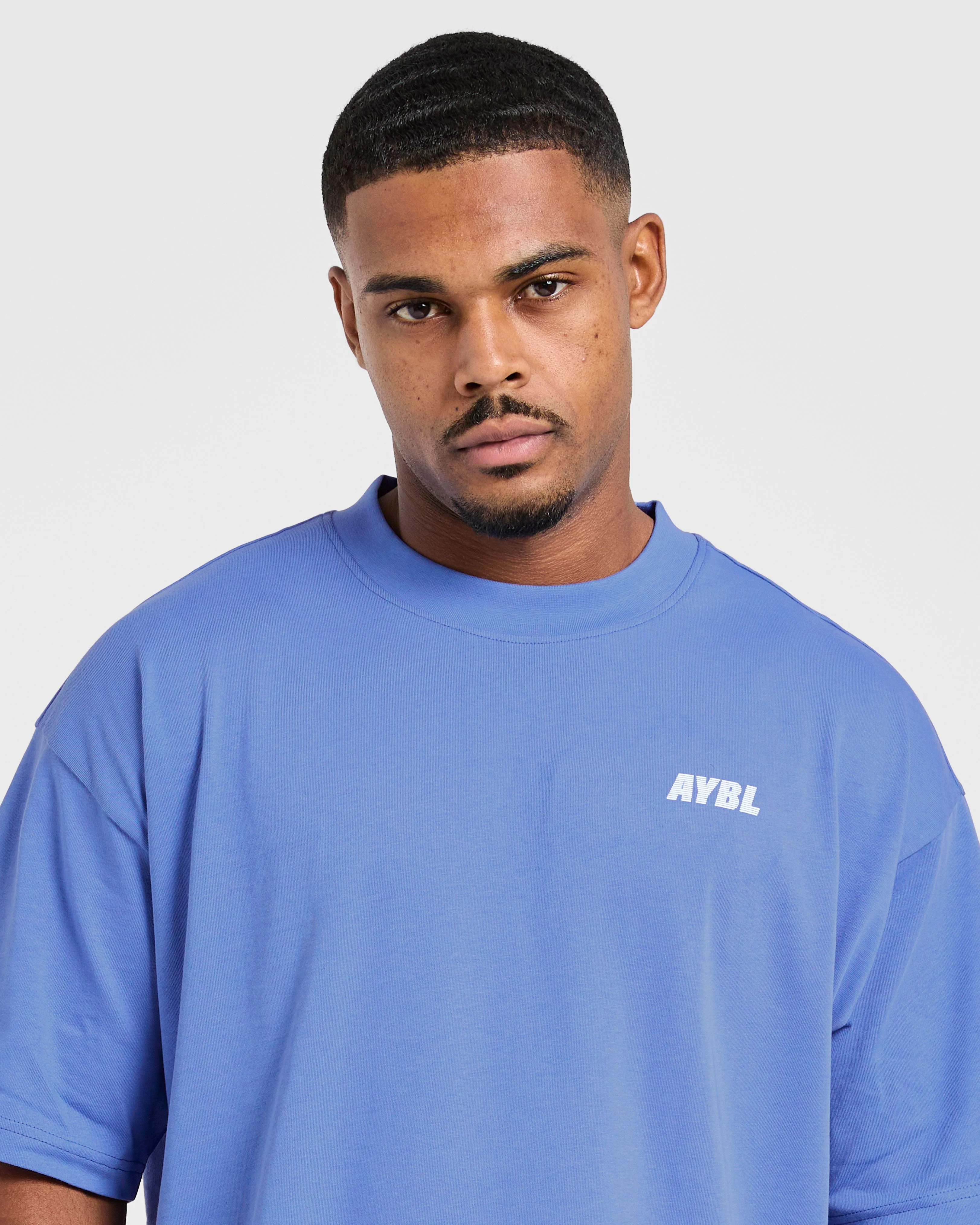 Sportswear Essentials Oversized T Shirt - Indigo Blue - Image 7
