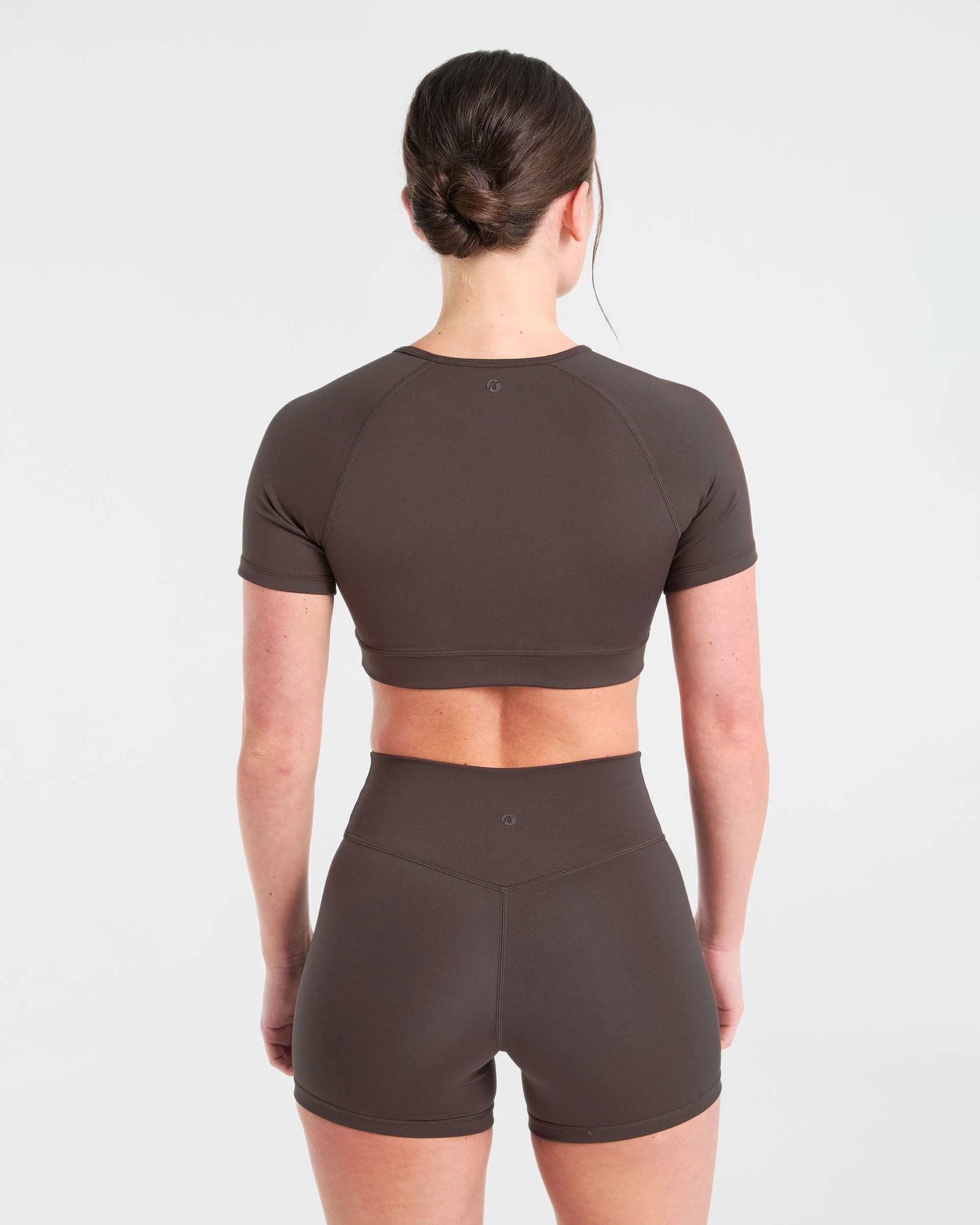 Staple Crop Top - Coffee Brown - Image 10