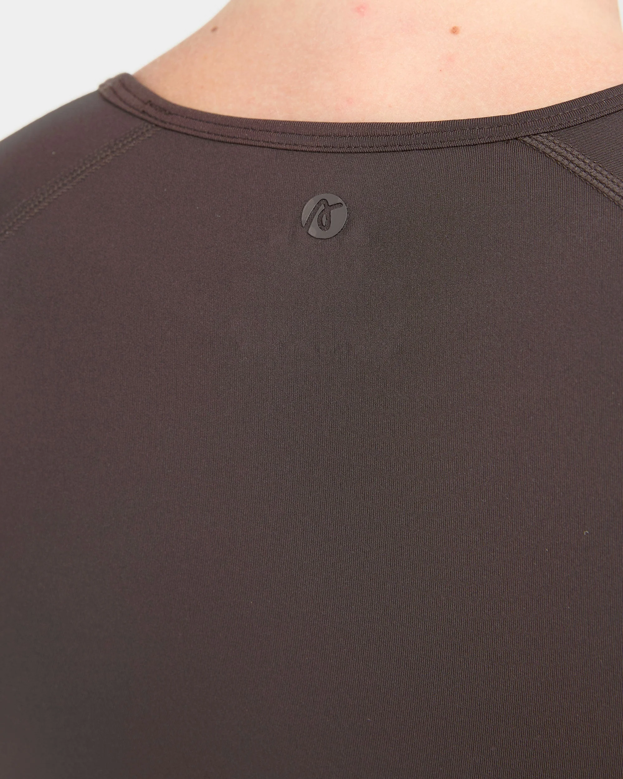 Staple Crop Top - Coffee Brown - Image 14