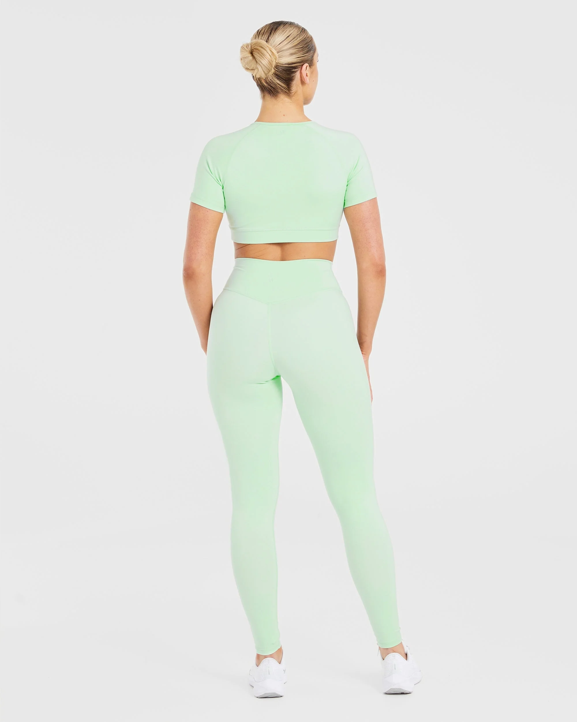 Staple Crop Top - Mint Green - Image 4