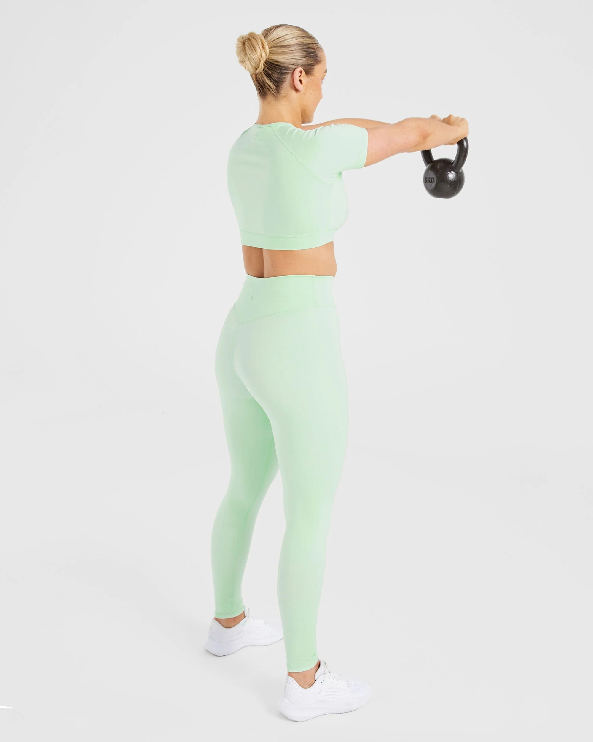 Staple Crop Top - Mint Green - Image 8