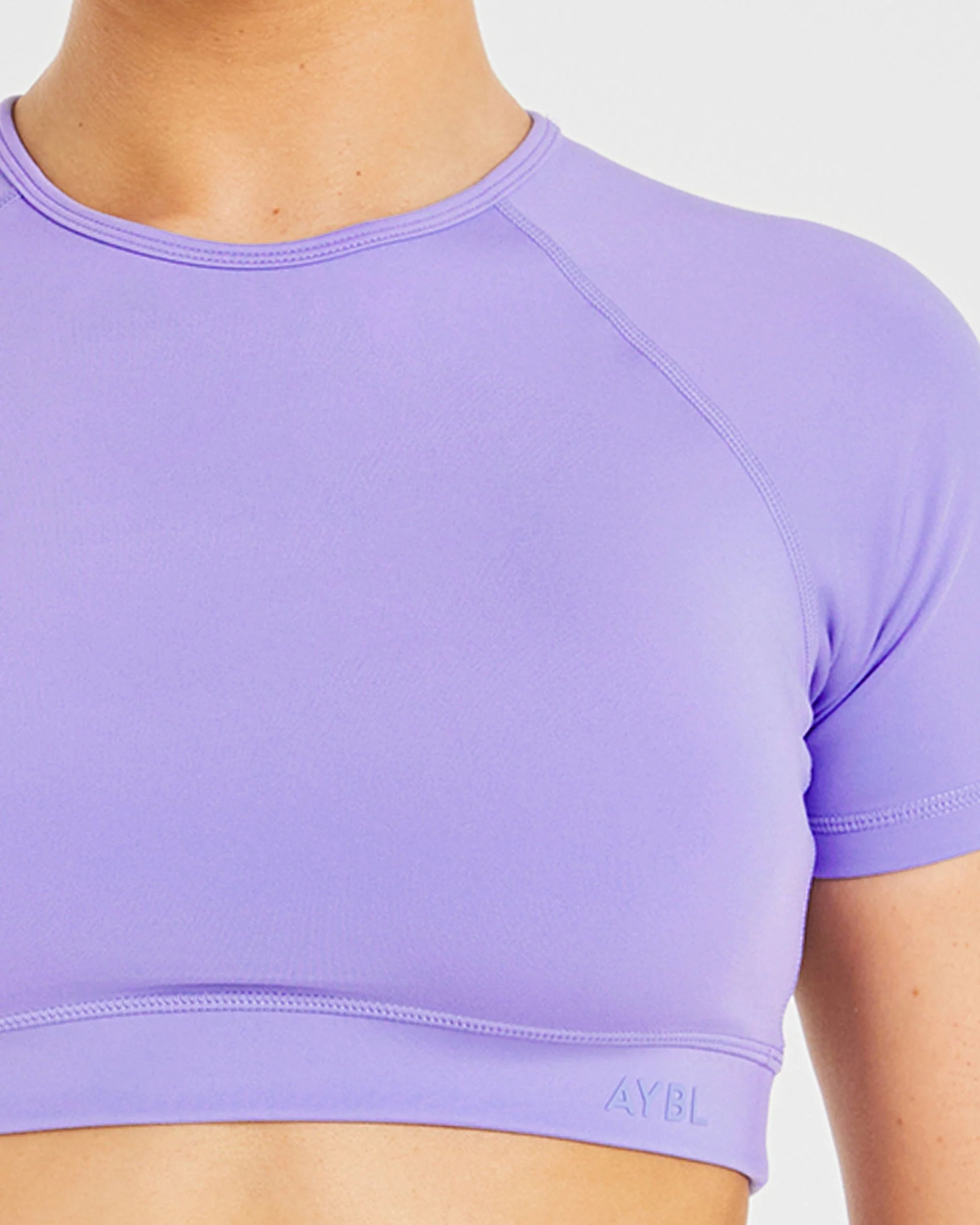 Staple Crop Top - Vibrant Violet - Image 5