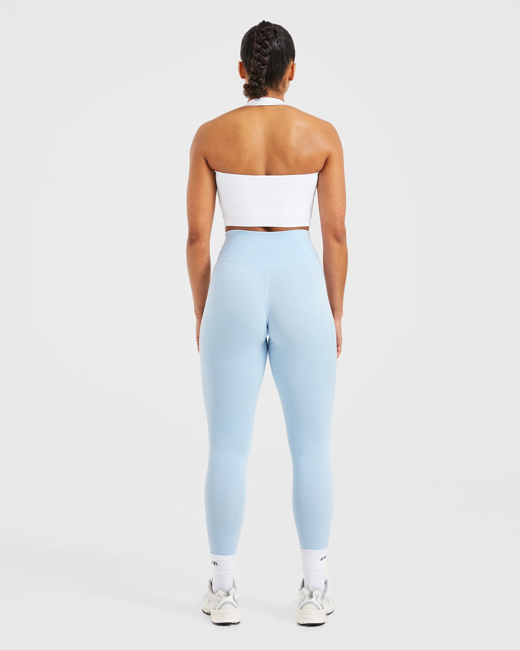 Staple Halterneck Crop Top - White - Image 4