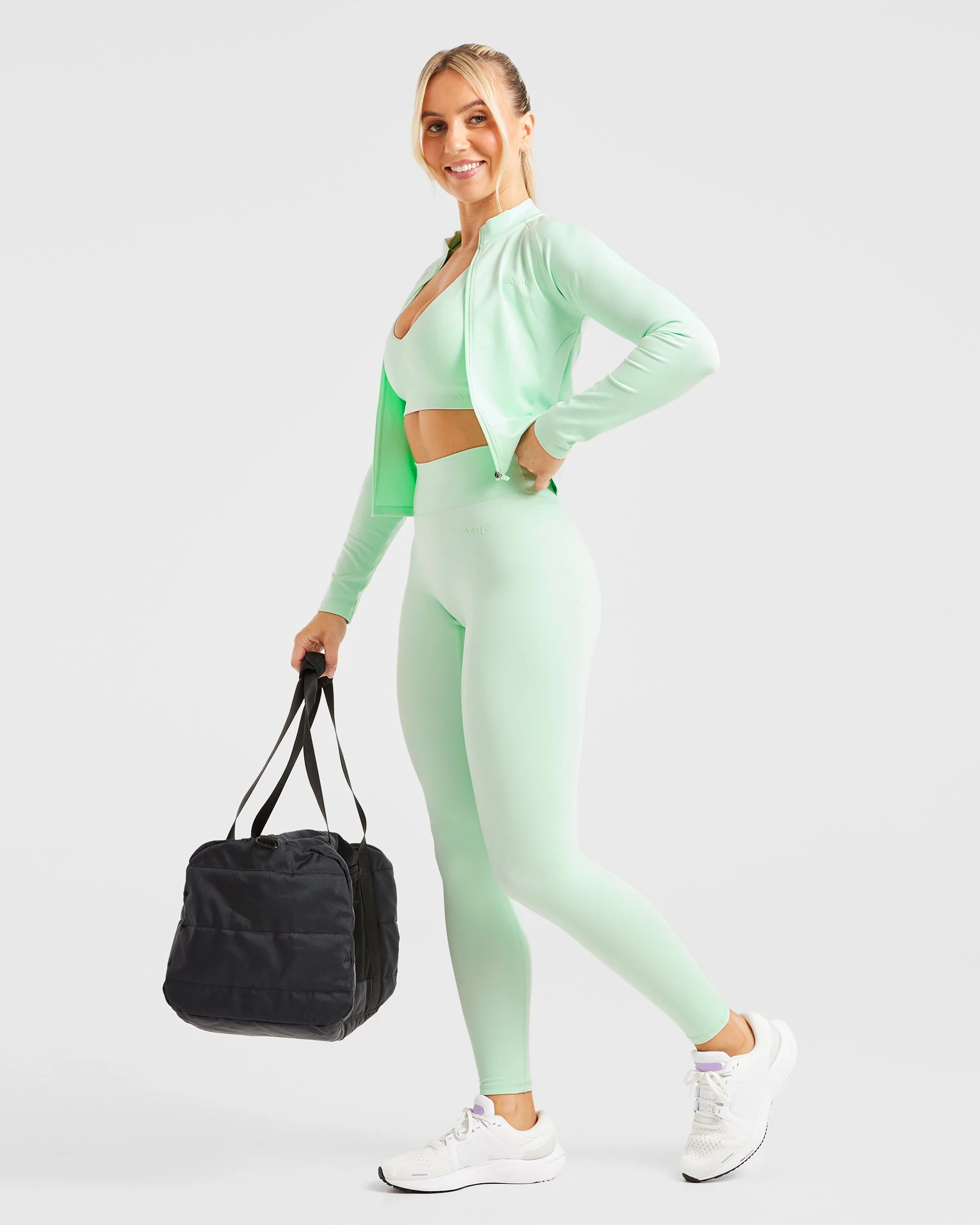 Staple Leggings - Mint Green - Image 8