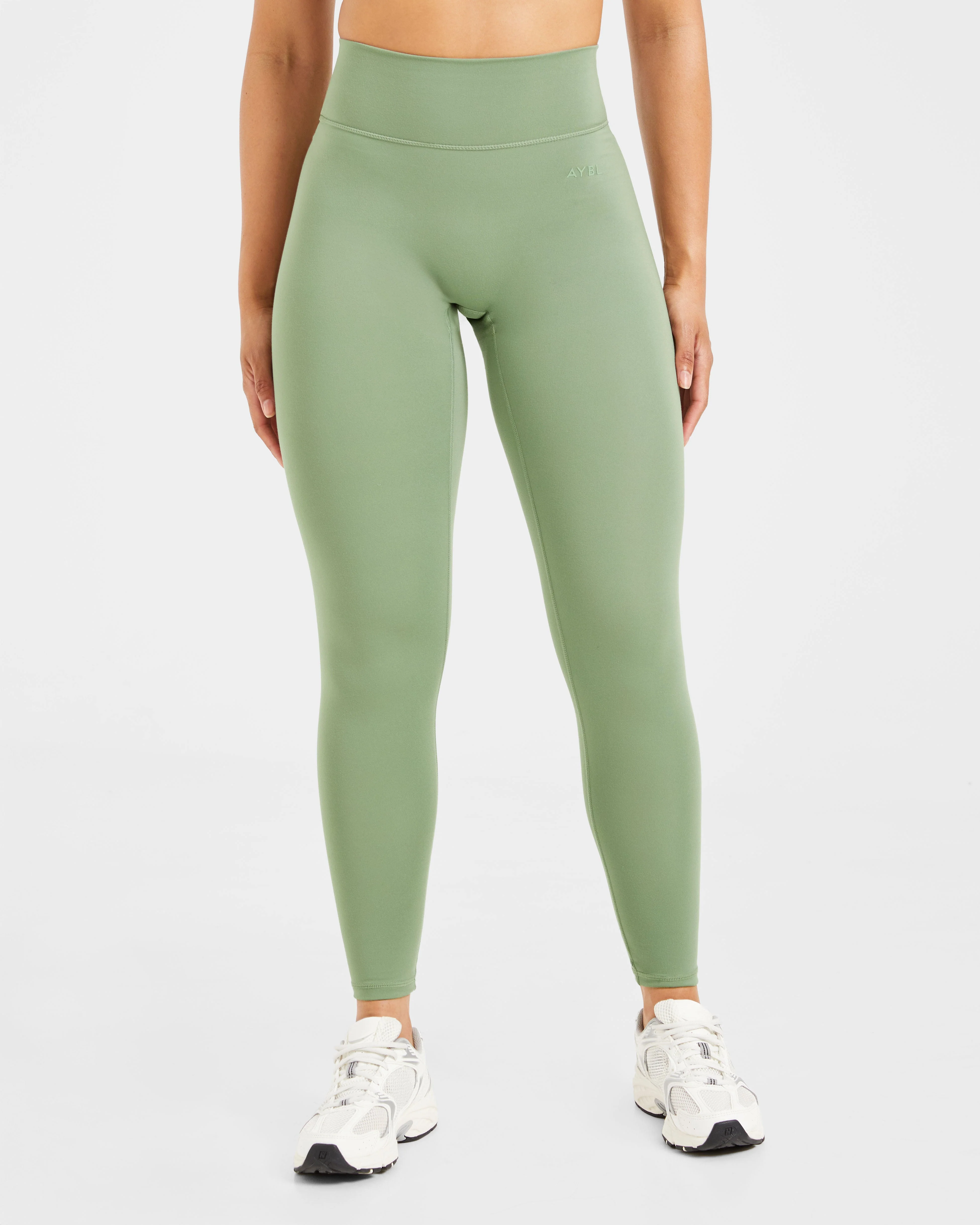 Staple Leggings - Olive Green