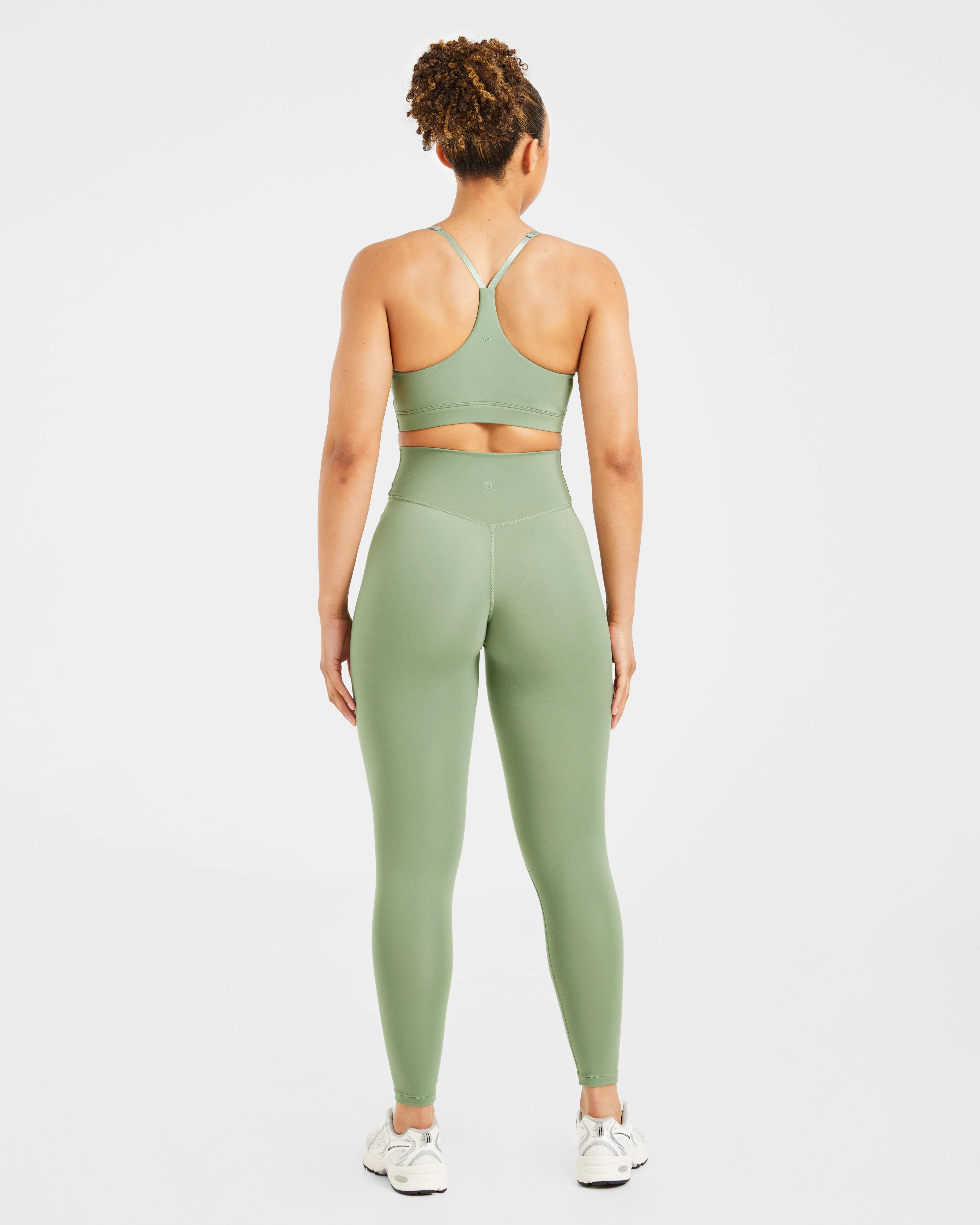 Staple Leggings - Olive Green - Image 4