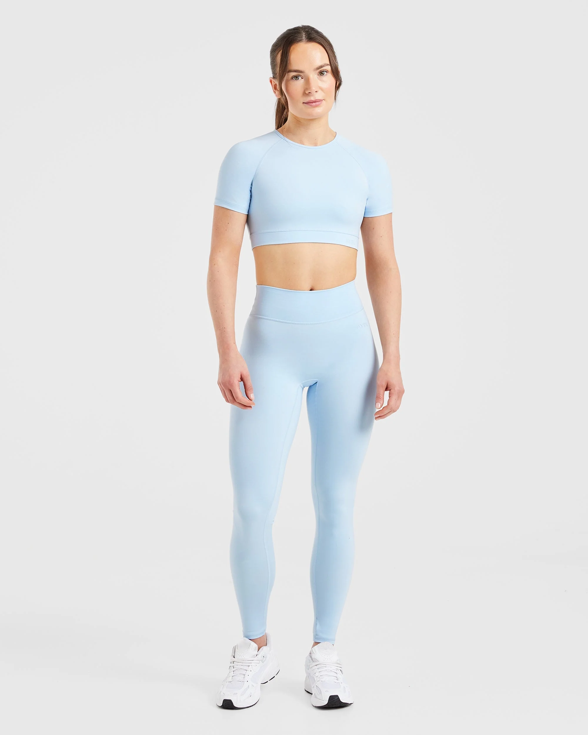 Staple Leggings - Pastel Blue - Image 3