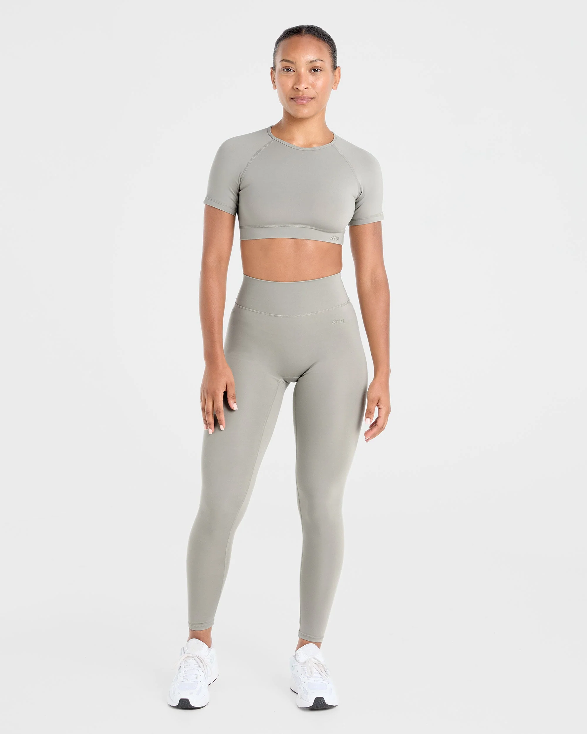 Staple Leggings - Washed Olive - Image 11