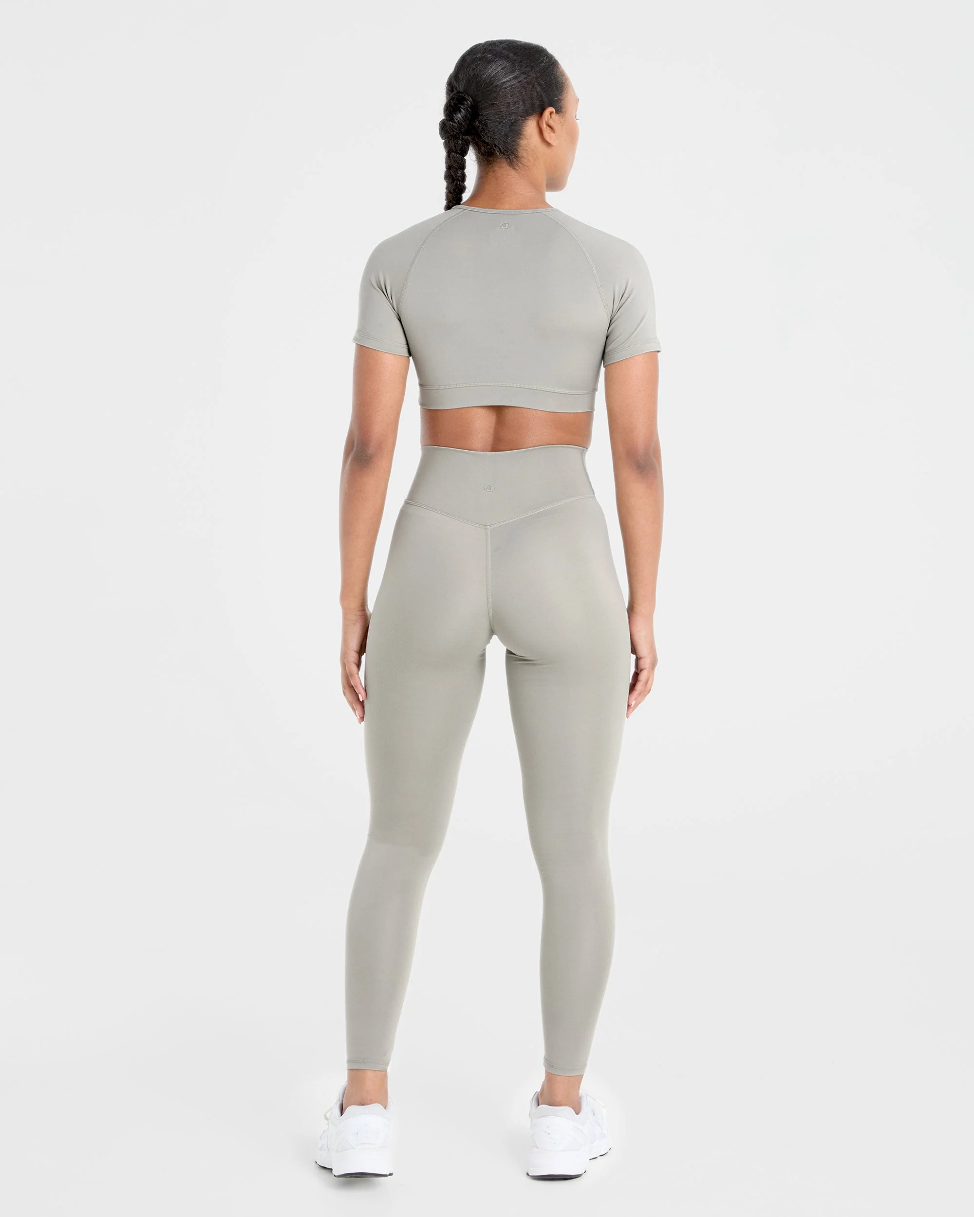 Staple Leggings - Washed Olive - Image 12