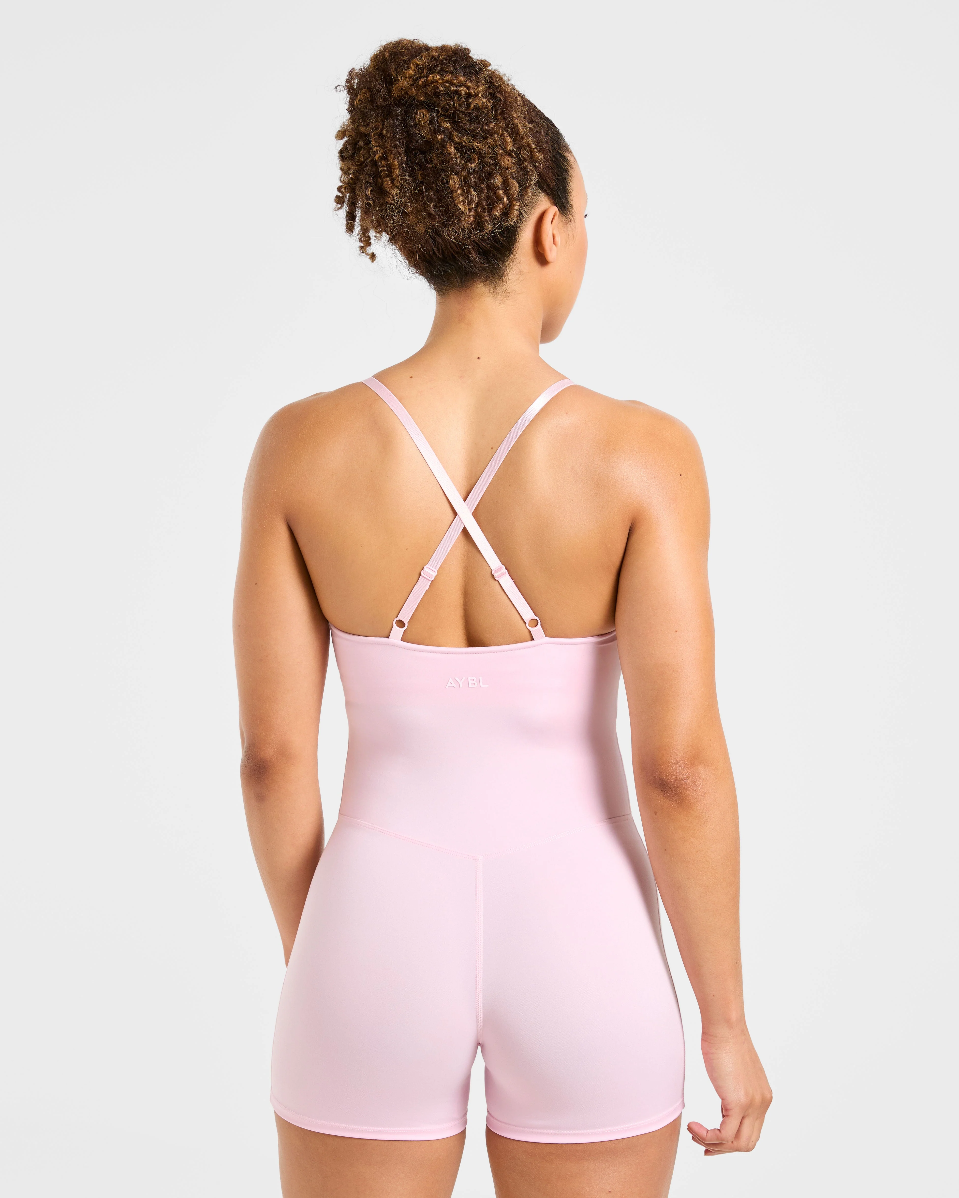 Staple Shorts All In One - Pastel Pink - Image 2