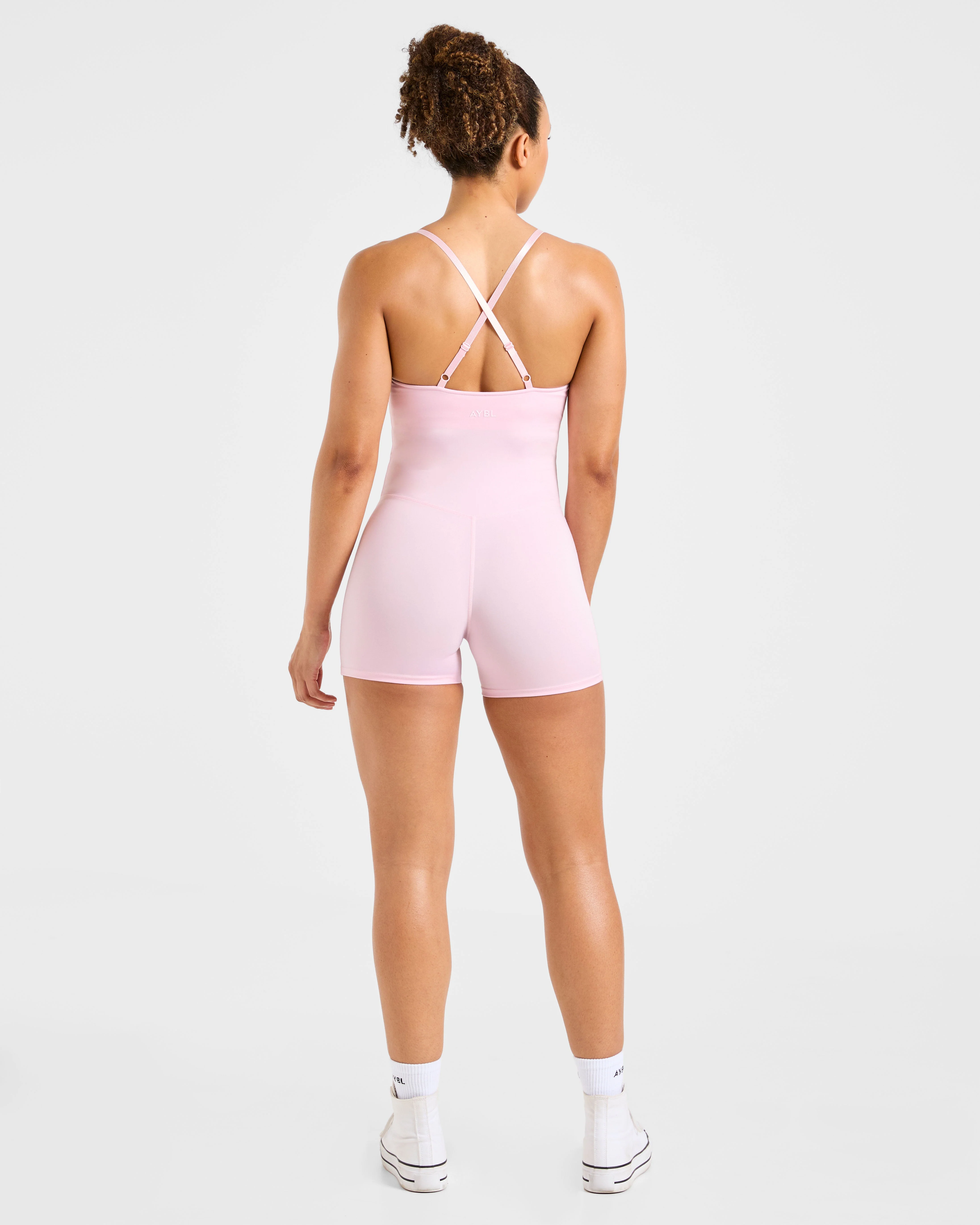 Staple Shorts All In One - Pastel Pink - Image 4