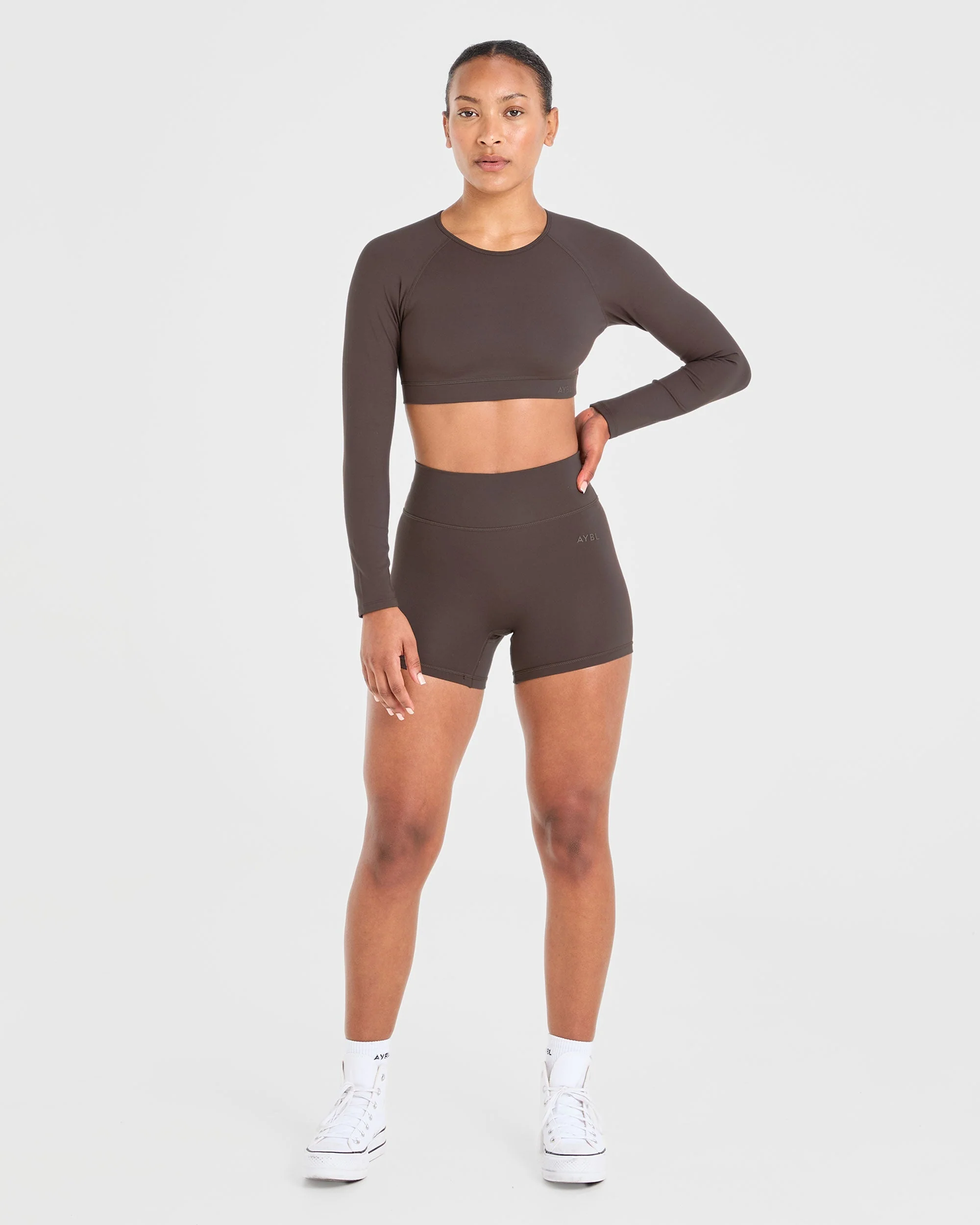 Staple Shorts - Coffee Brown - Image 11