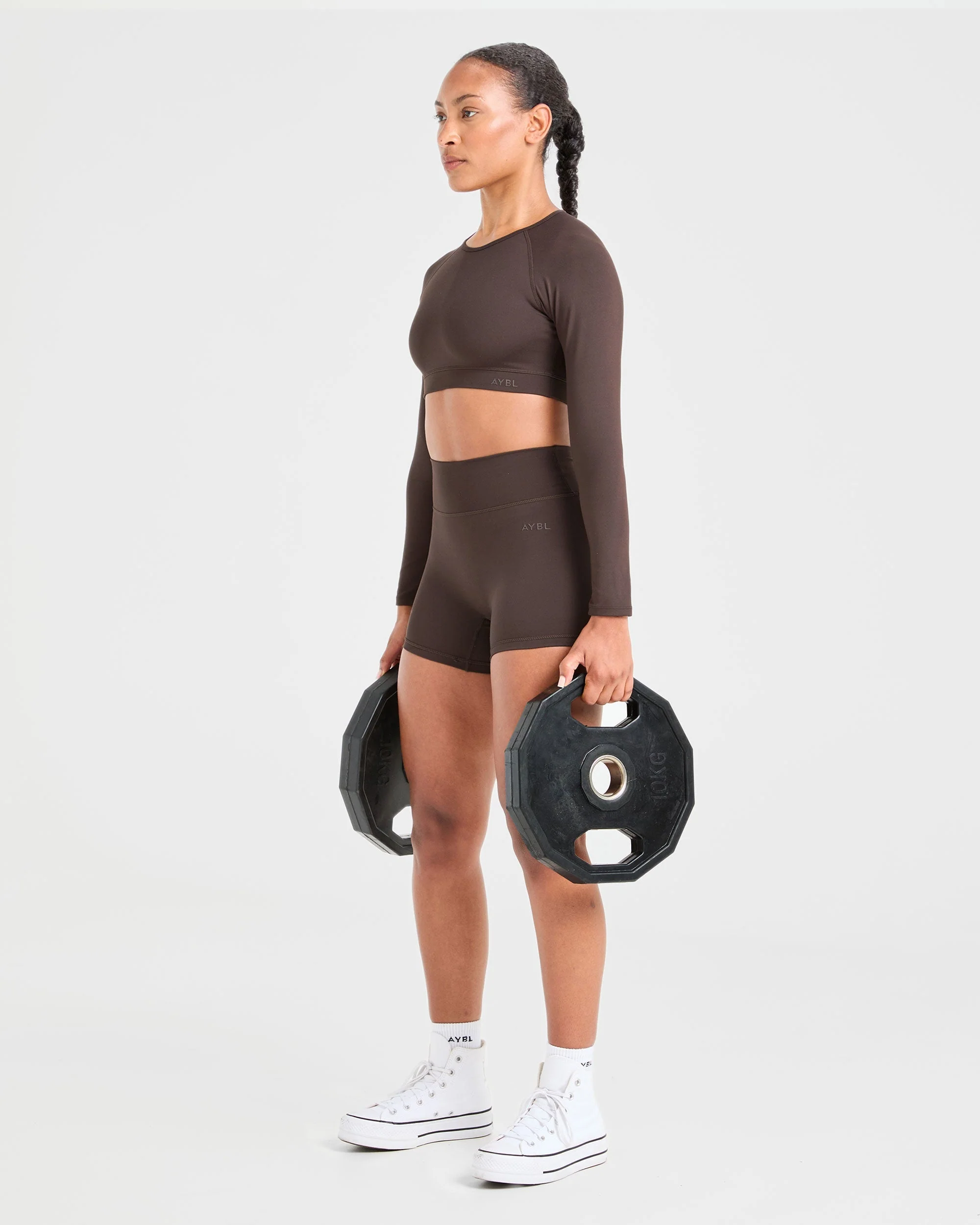 Staple Shorts - Coffee Brown - Image 15