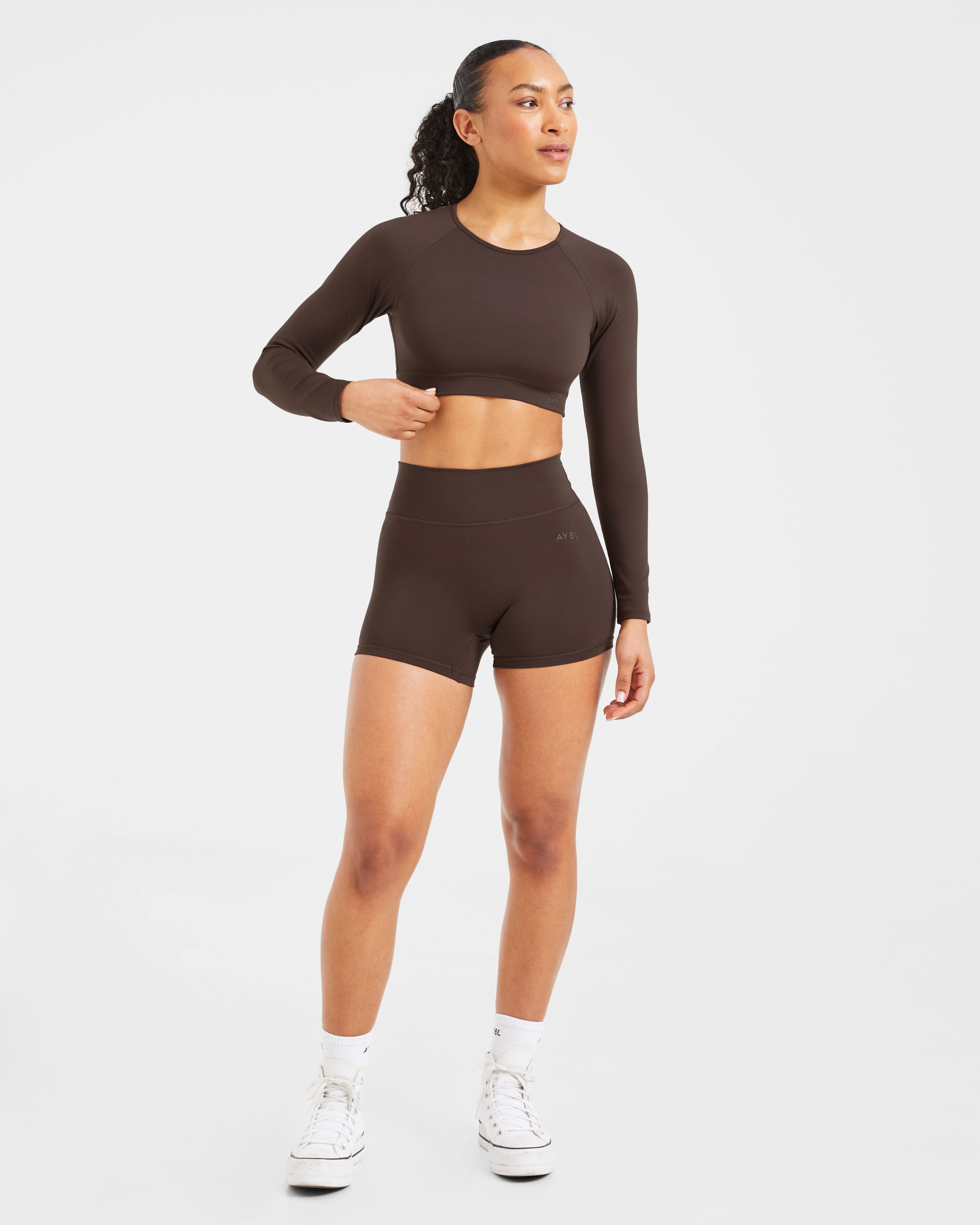 Staple Shorts - Coffee Brown - Image 3
