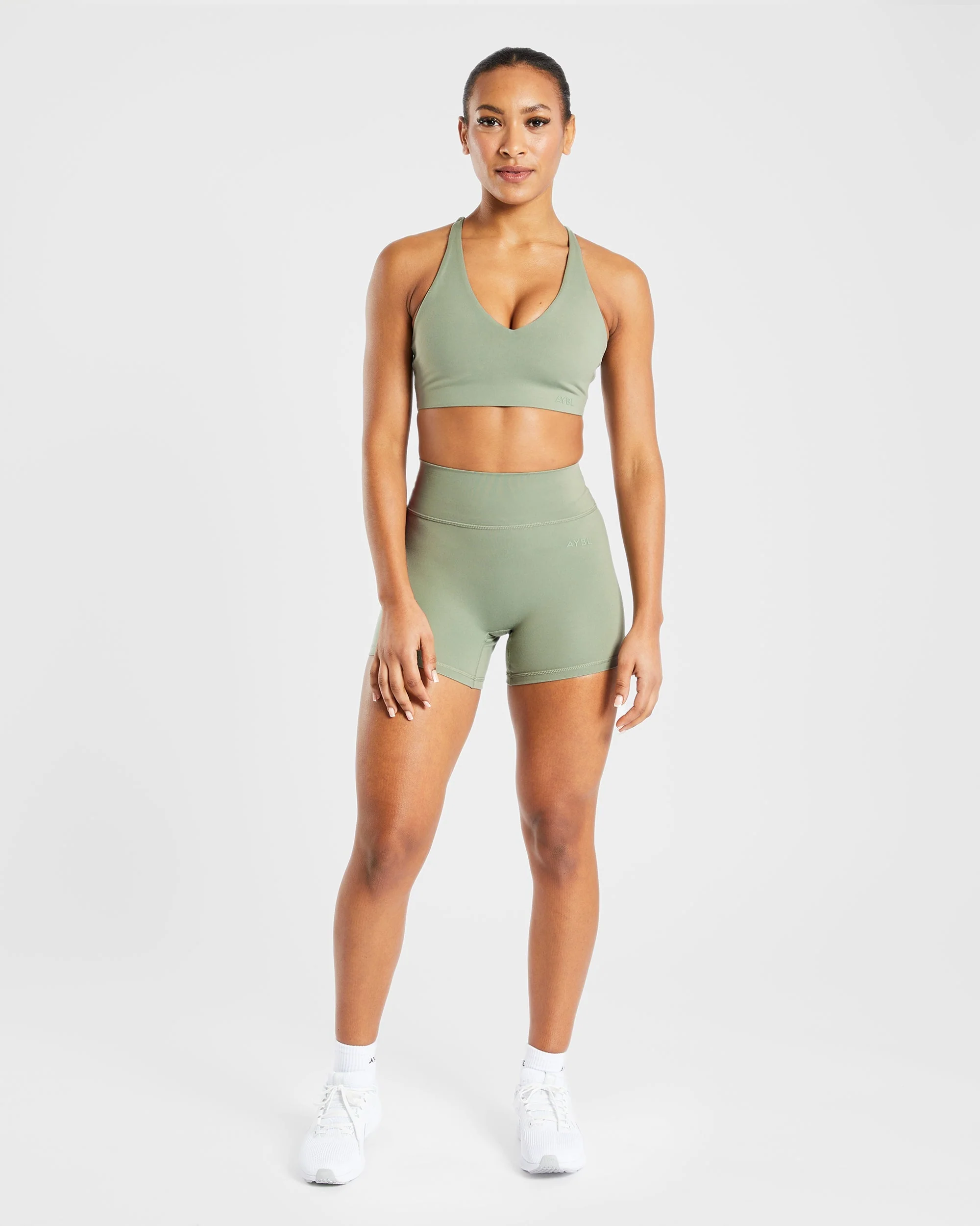 Staple Shorts - Olive Green - Image 11