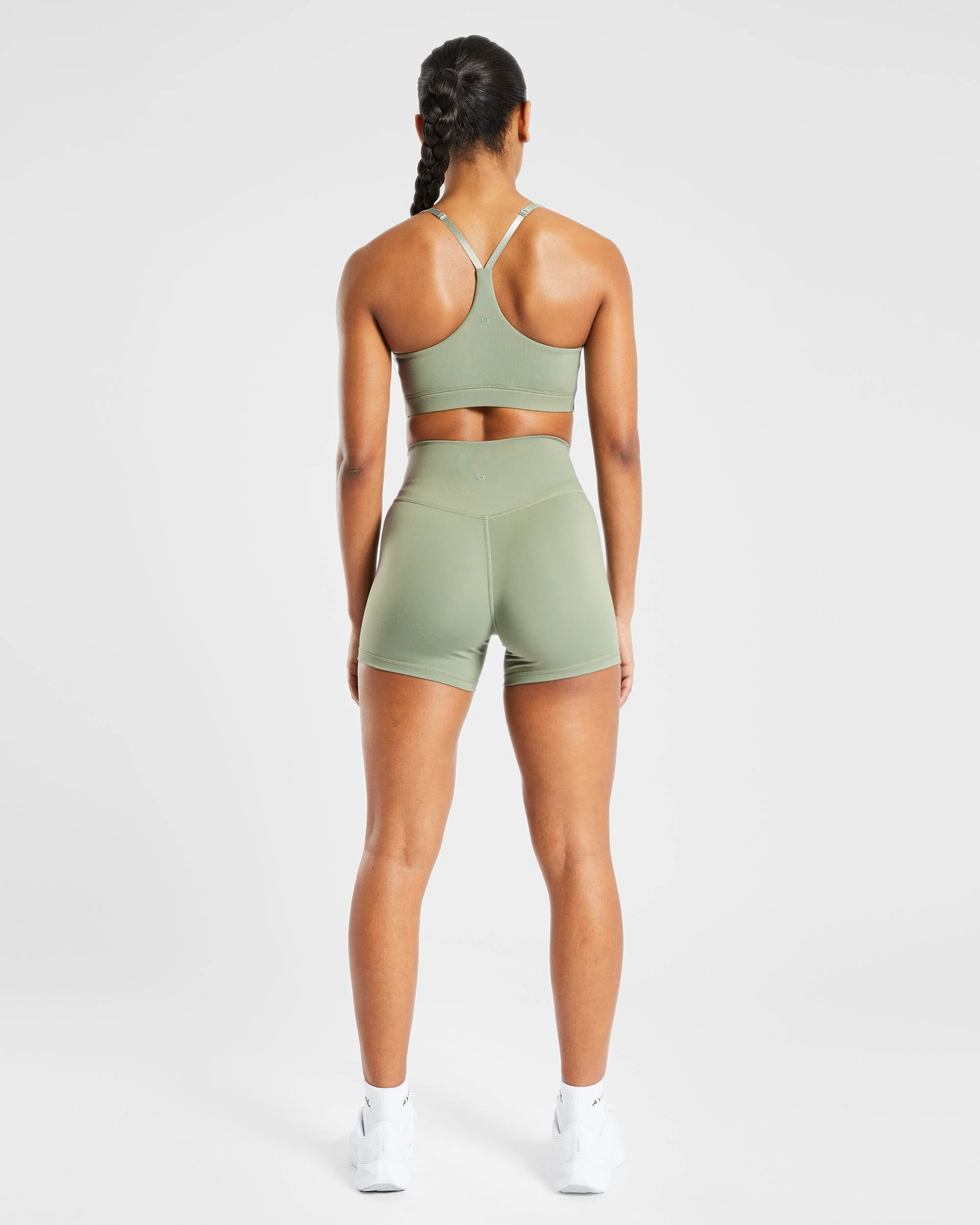 Staple Shorts - Olive Green - Image 12