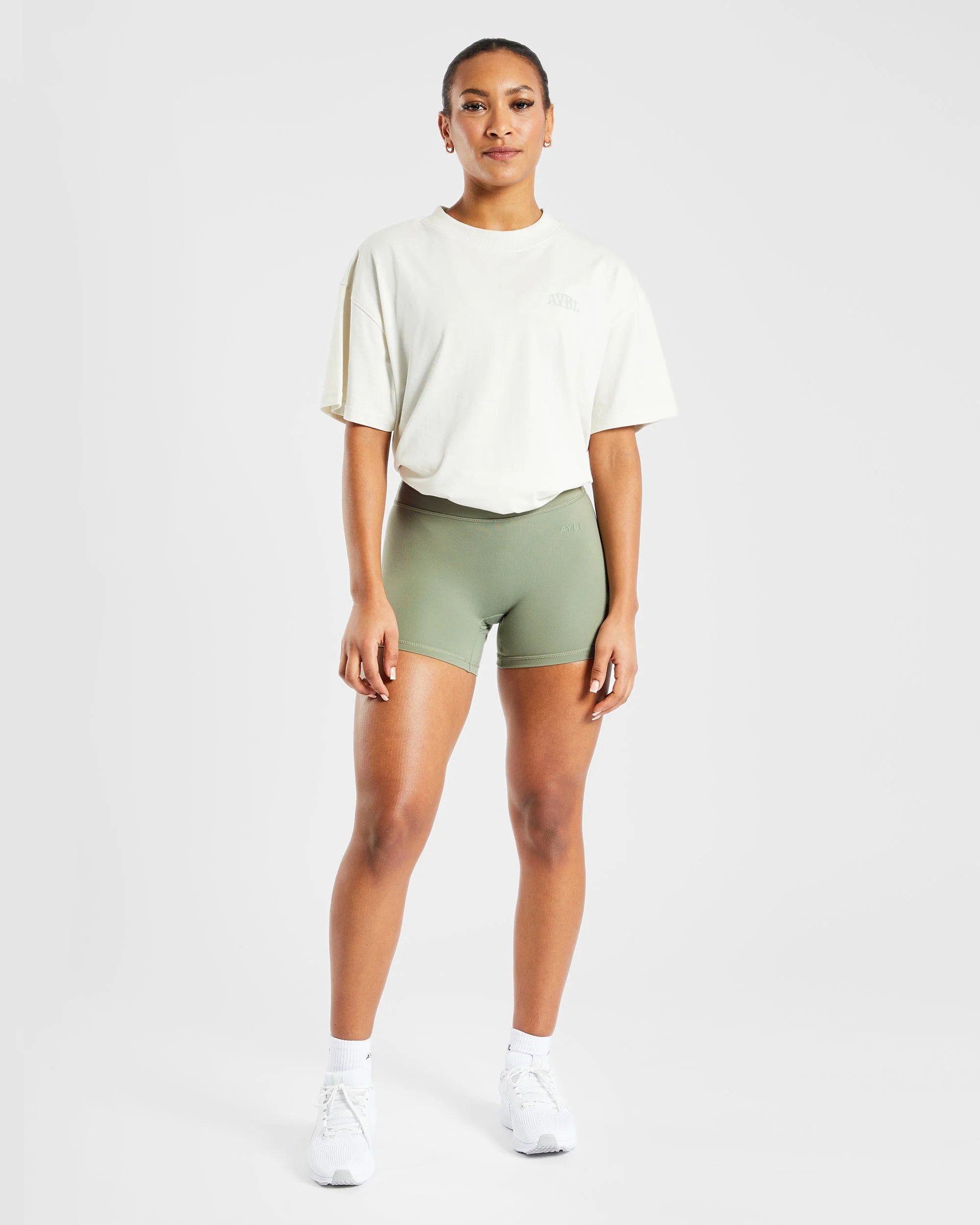 Staple Shorts - Olive Green - Image 15