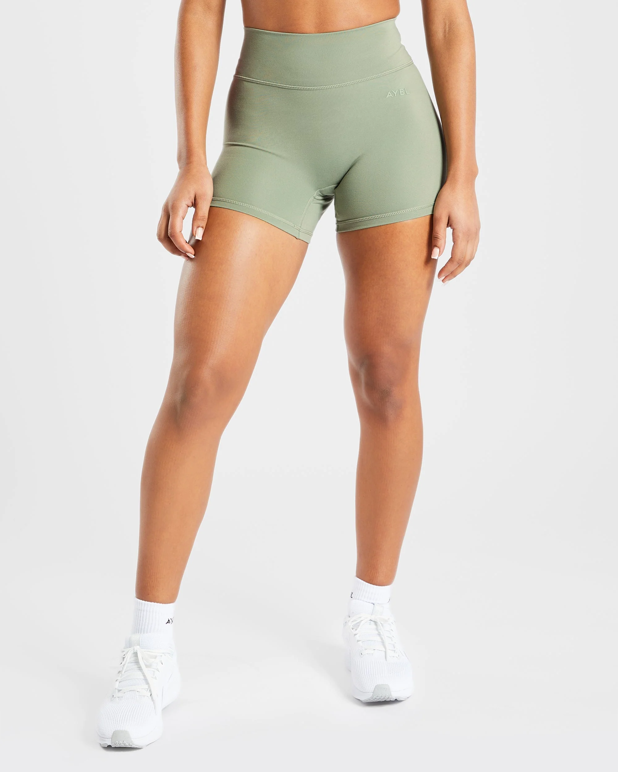 Staple Shorts - Olive Green - Image 9