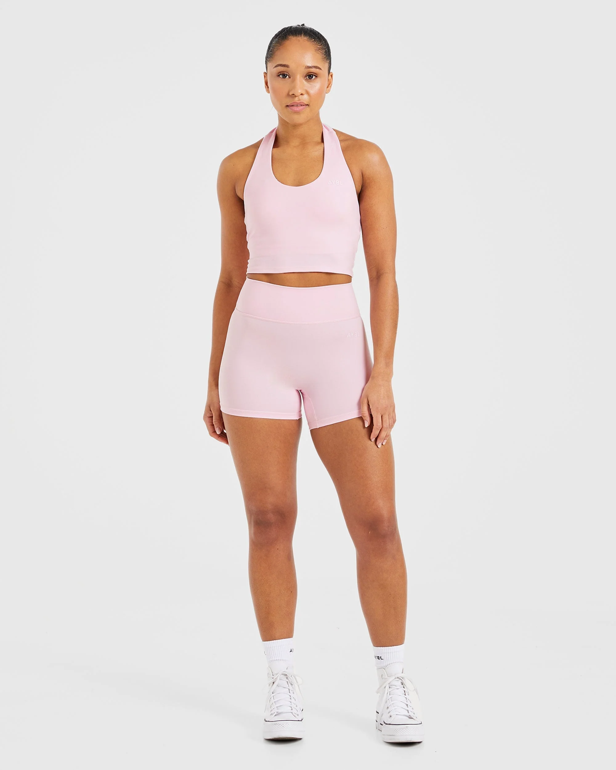 Staple Shorts - Pastel Pink - Image 3