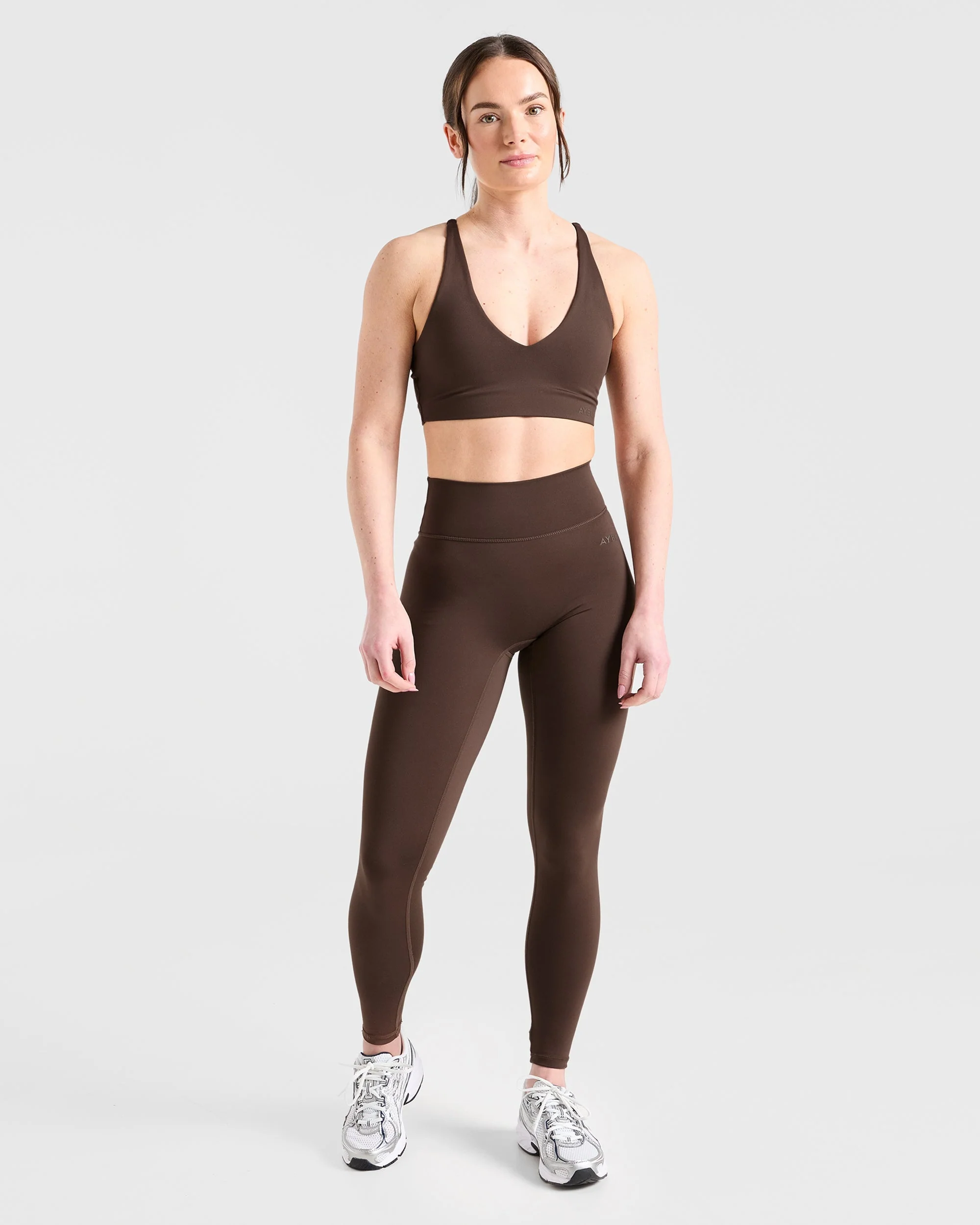 Staple Sports Bra - Brown - Image 3