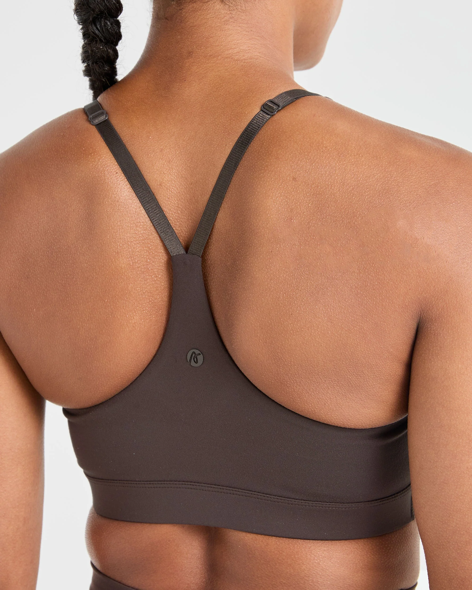 Staple Sports Bra - Coffee Brown - Image 14