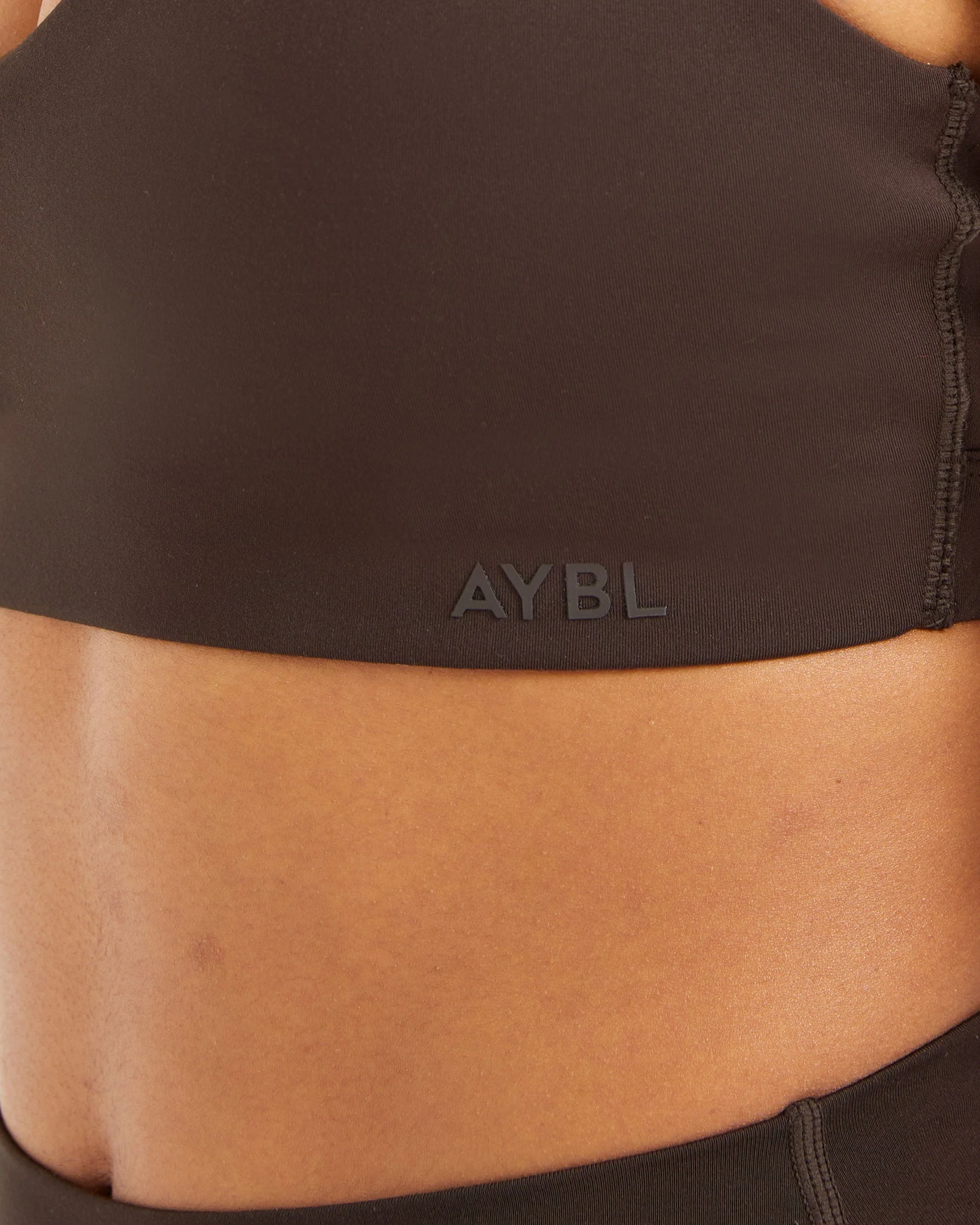 Staple Sports Bra - Coffee Brown - Image 6