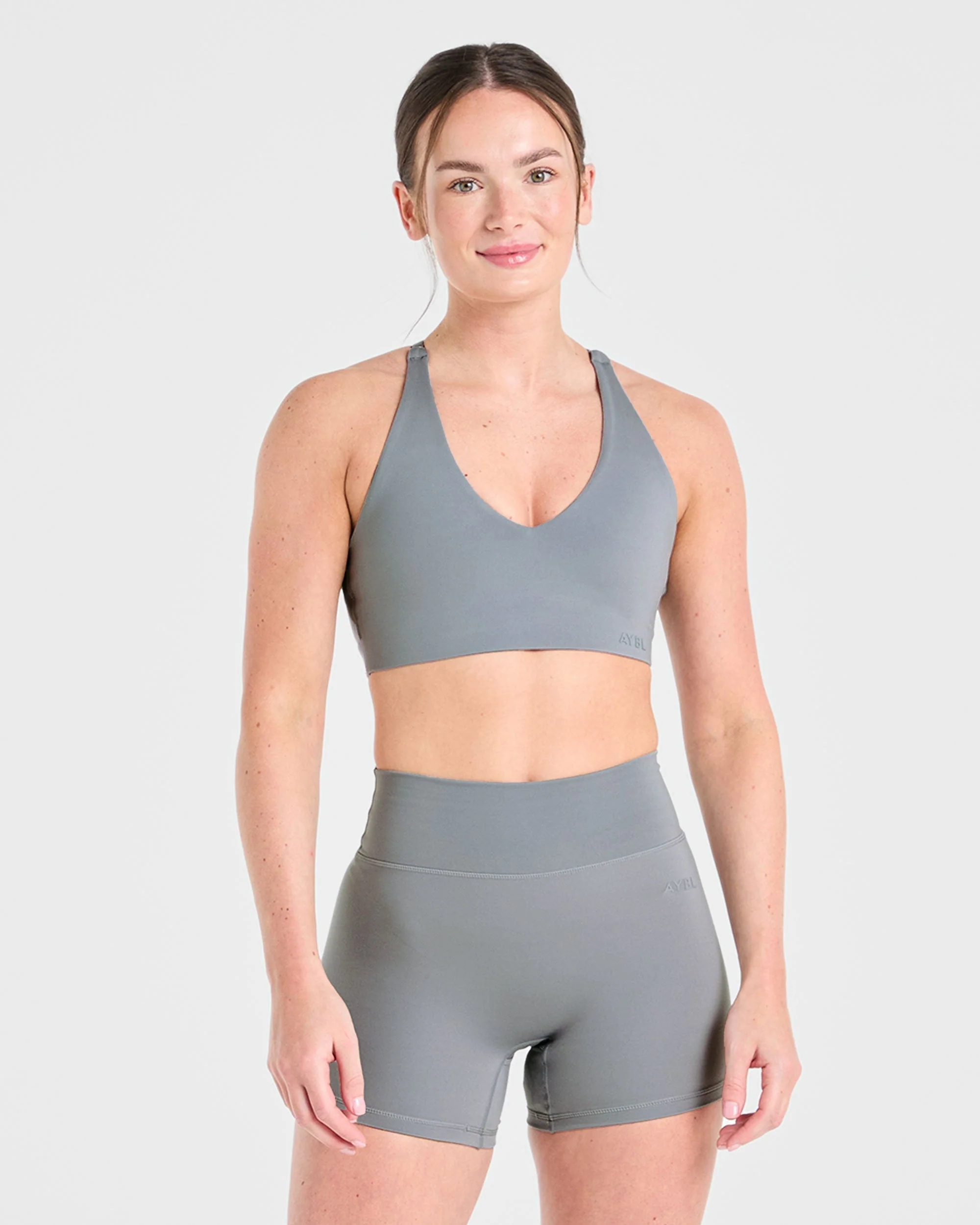 Staple Sports Bra - Grey - Image 9