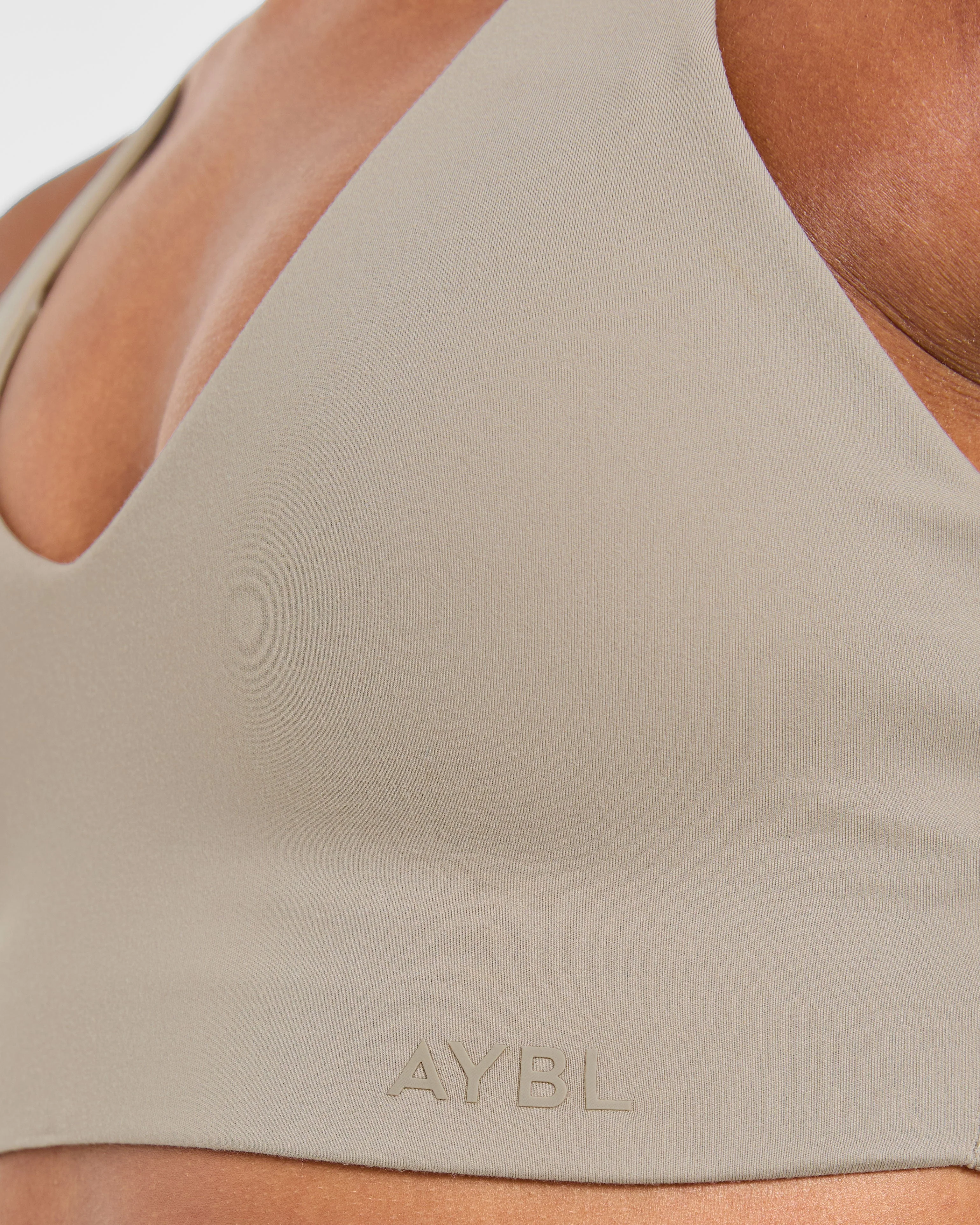Staple Sports Bra - Muted Taupe - Image 5