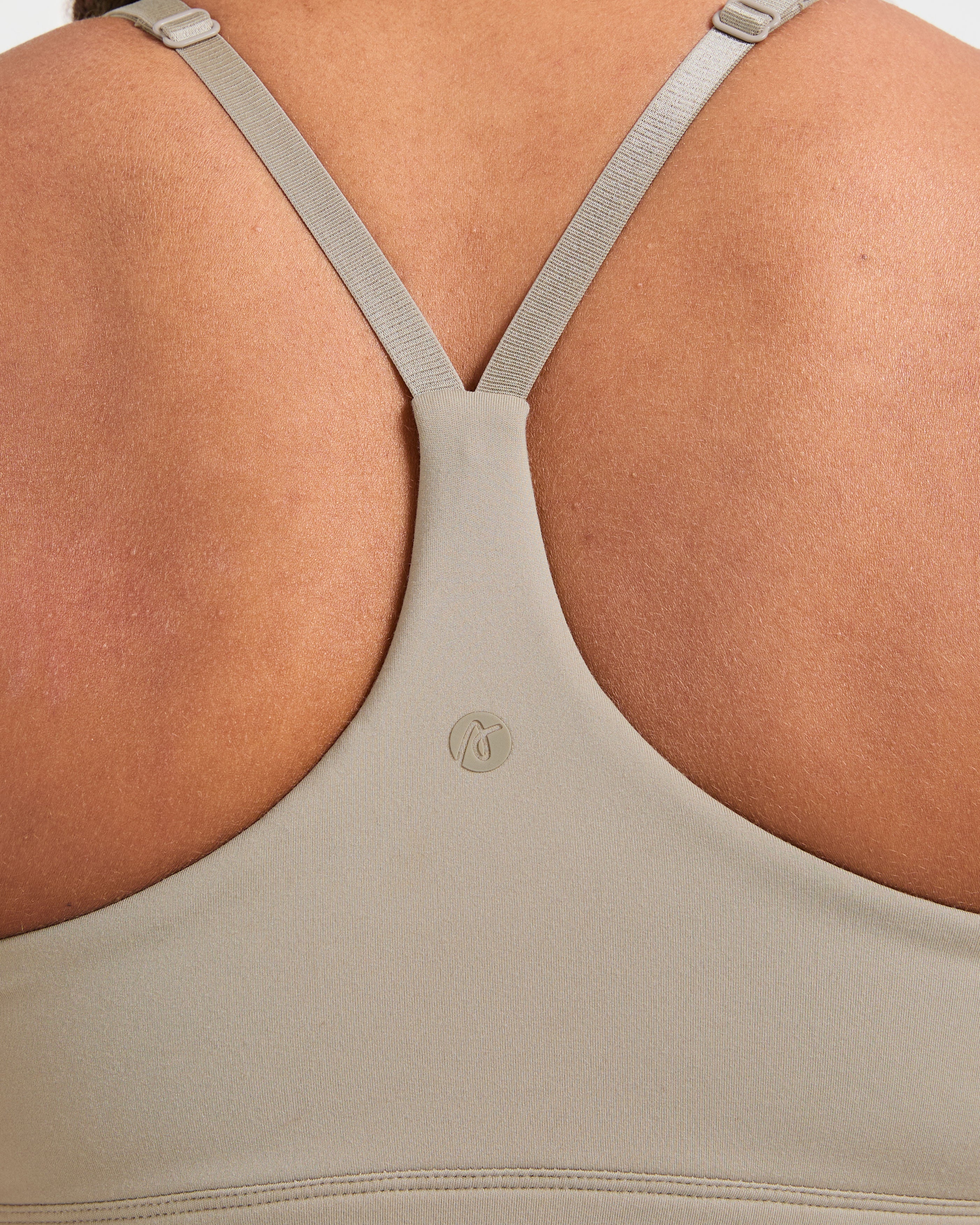 Staple Sports Bra - Muted Taupe - Image 6