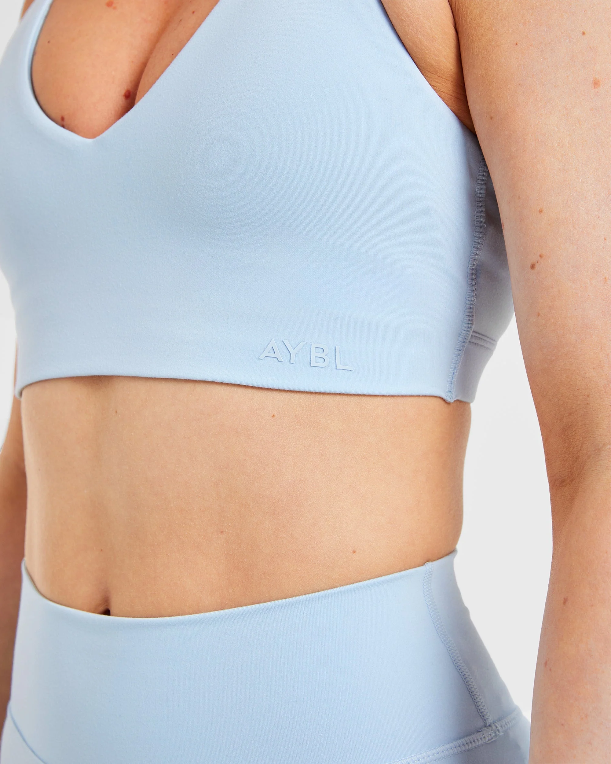 Staple Sports Bra - Pastel Blue - Image 5
