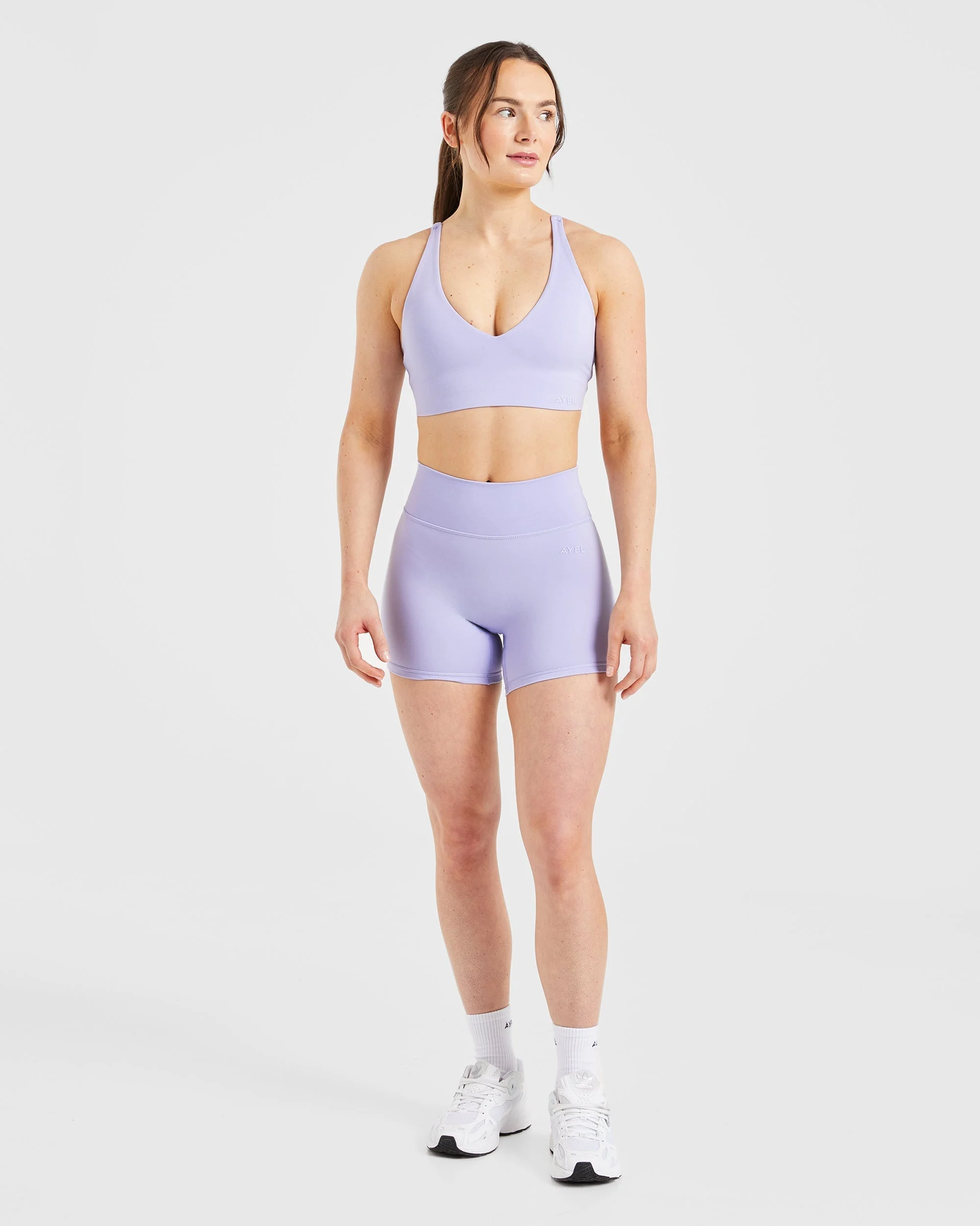 Staple Sports Bra - Pastel Lavender - Image 3