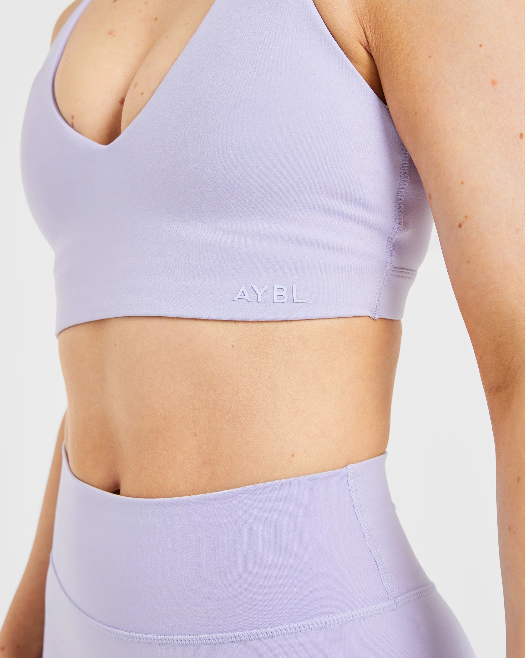Staple Sports Bra - Pastel Lavender - Image 5