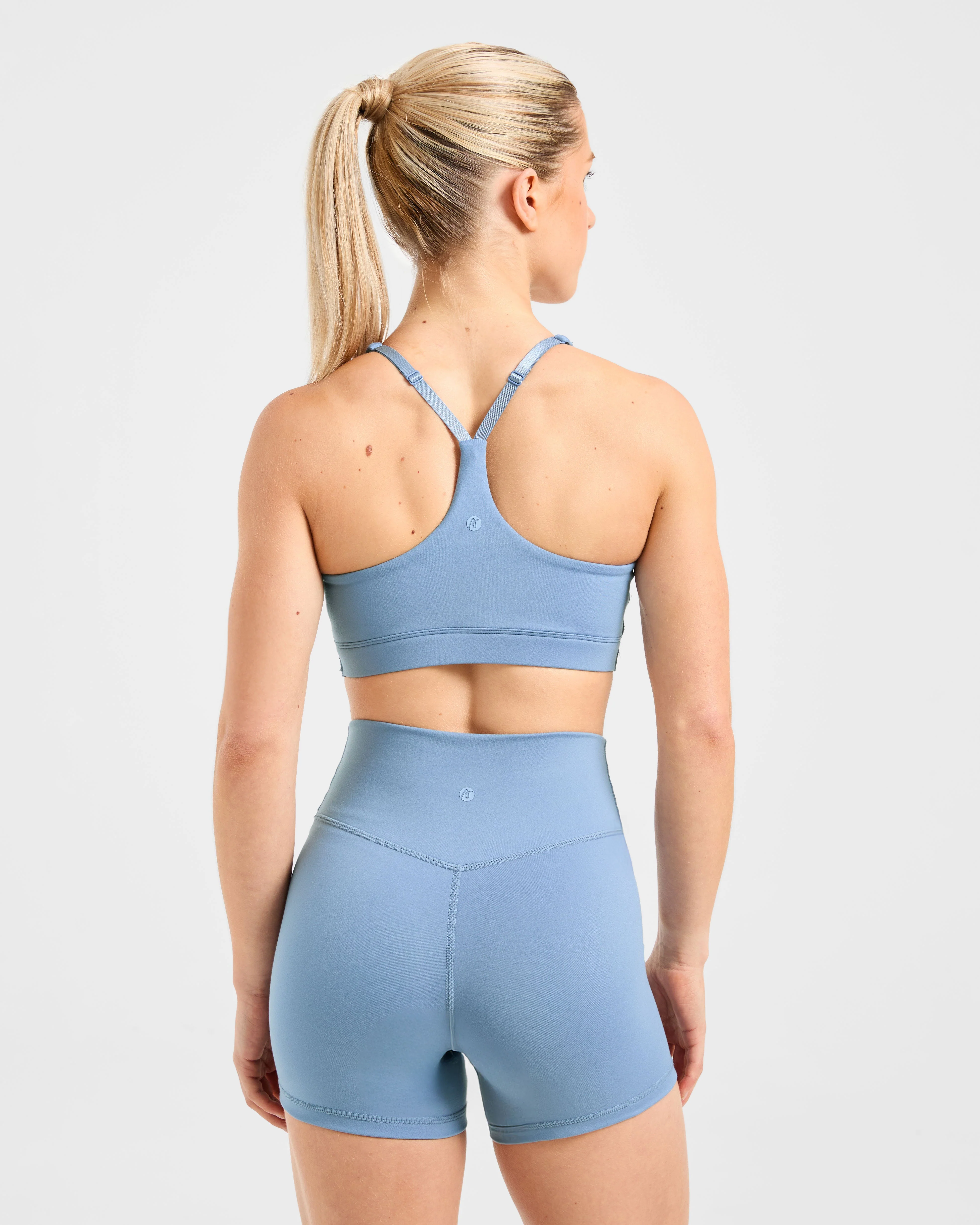 Staple Sports Bra - Slate Blue - Image 2