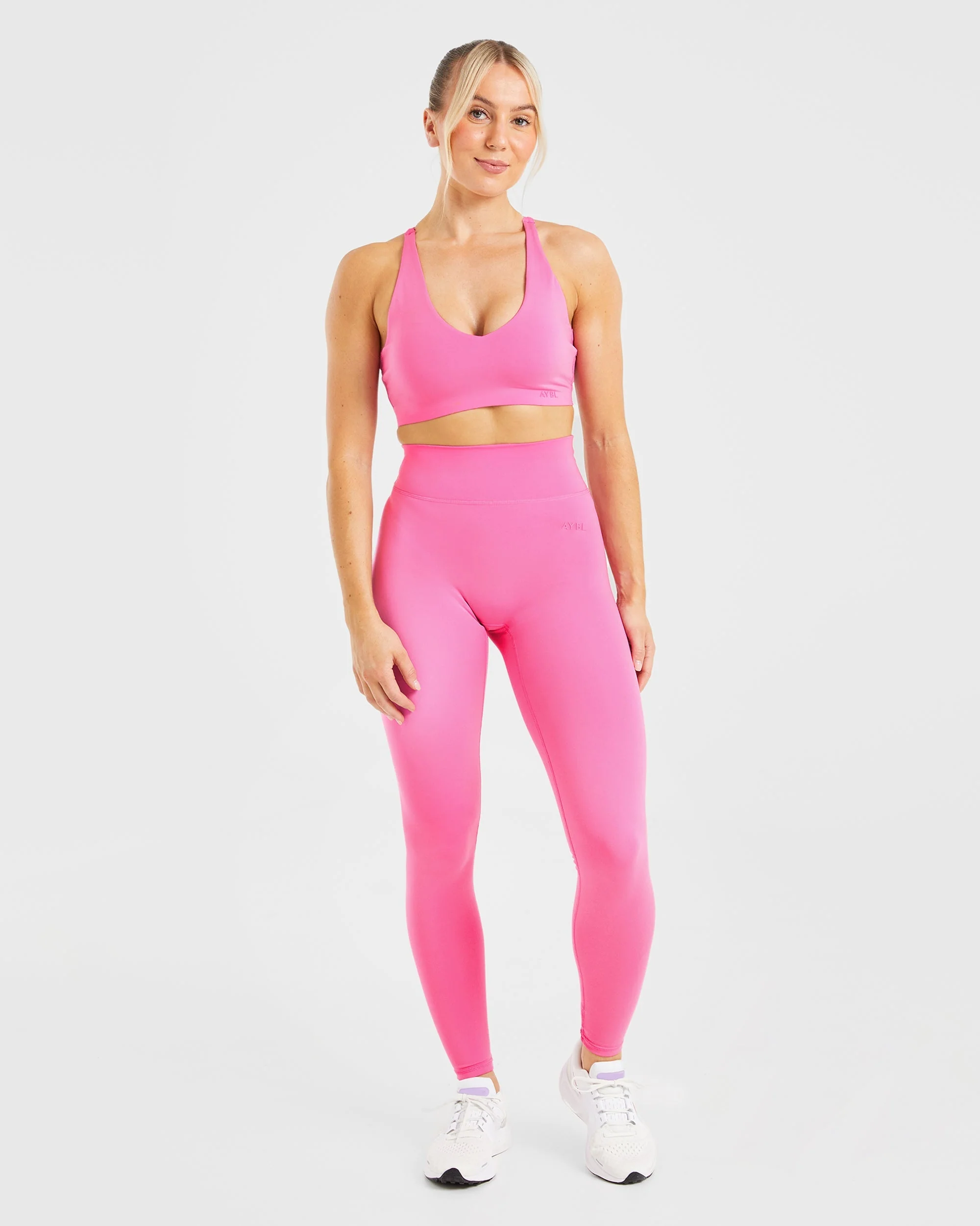 Staple Sports Bra - Summer Pink - Image 3
