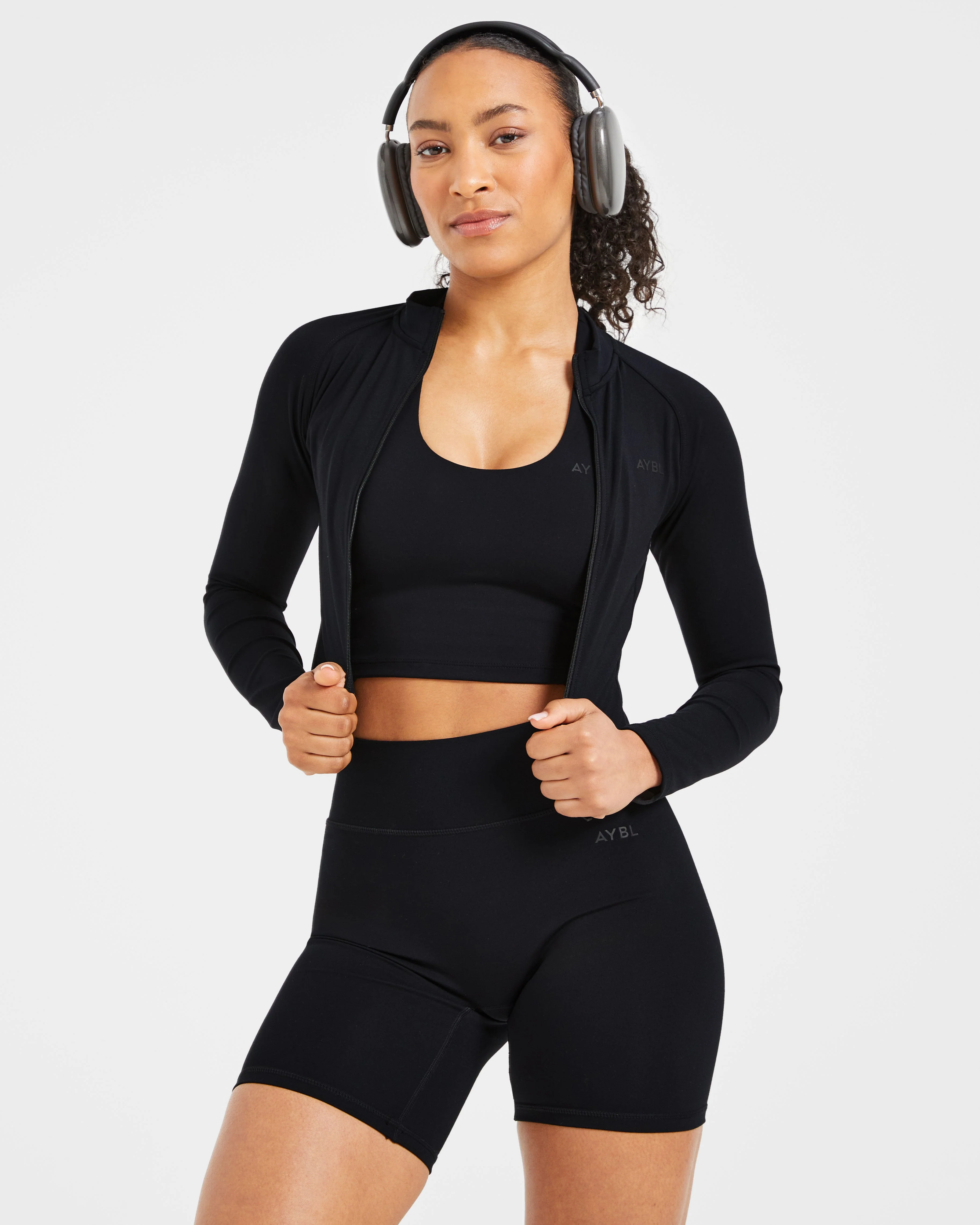 Staple Zip Jacket - Black - Image 8