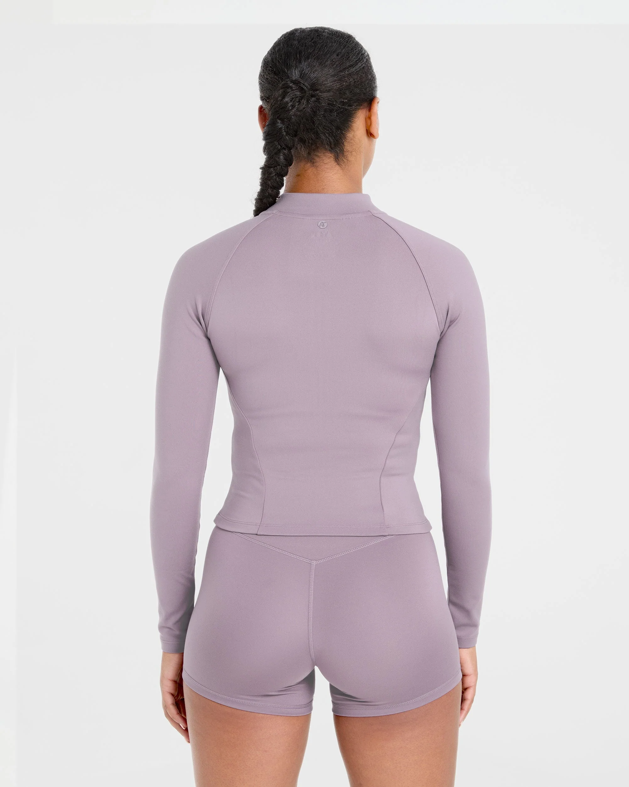 Staple Zip Jacket - Mauve Purple - Image 2