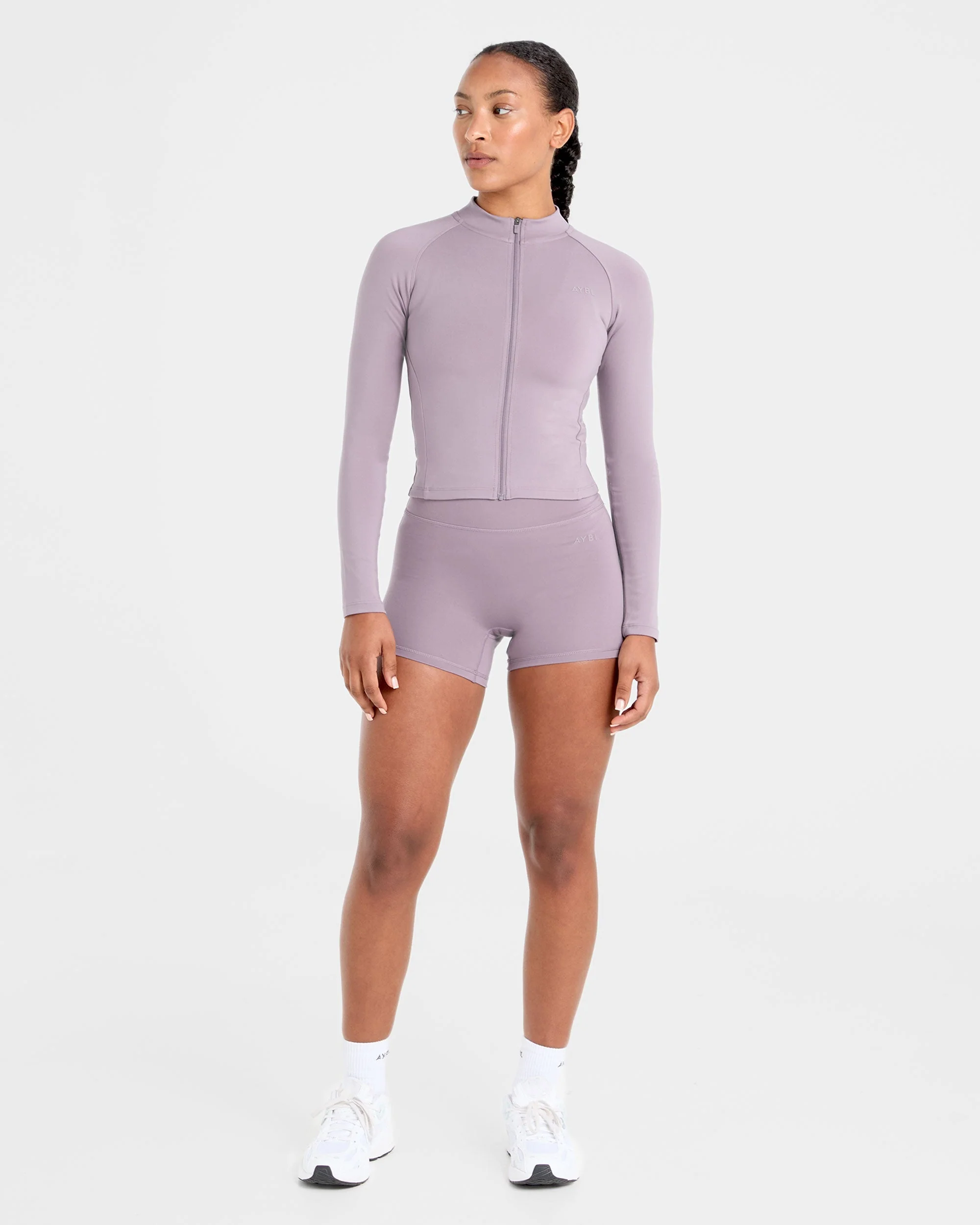 Staple Zip Jacket - Mauve Purple - Image 3