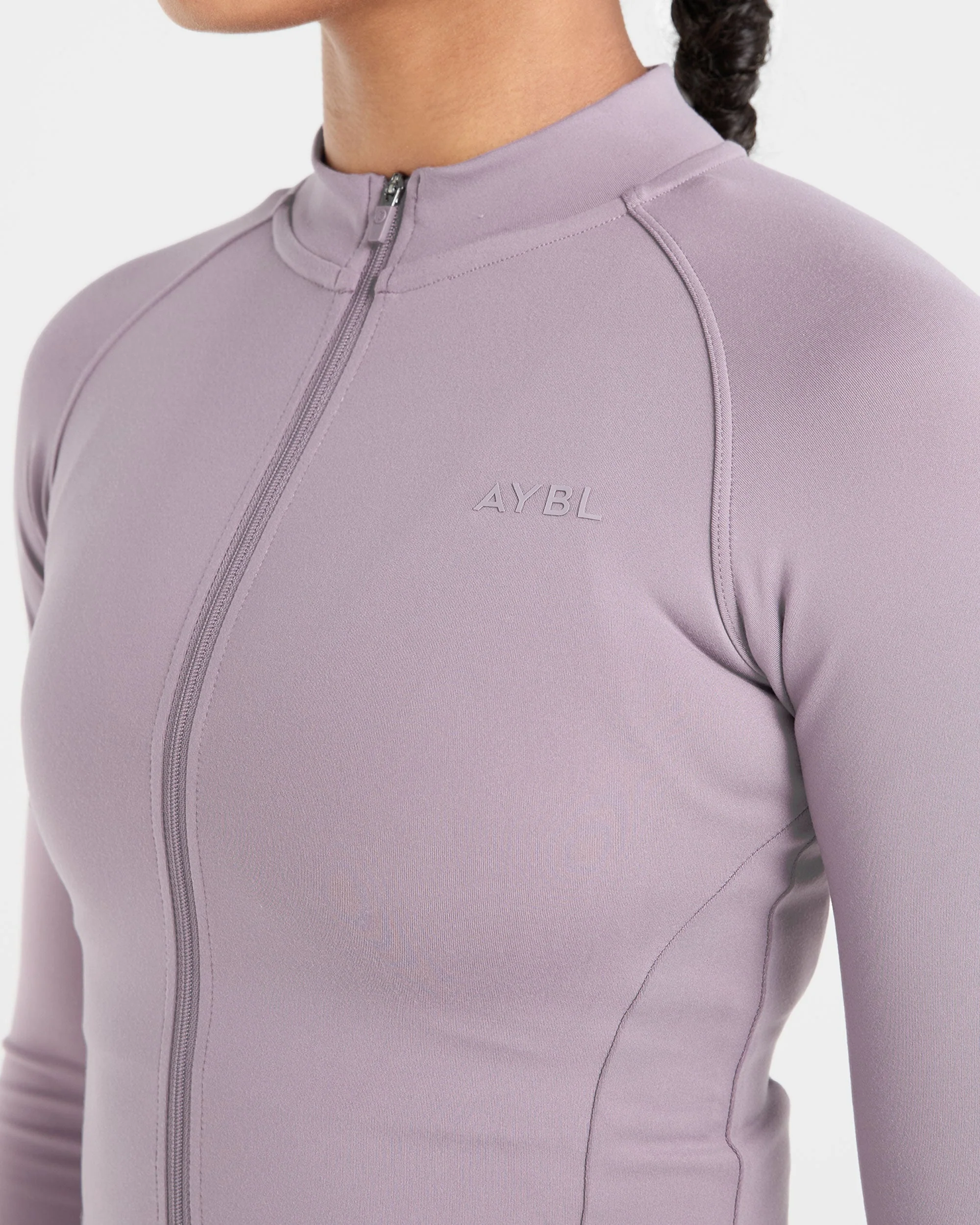 Staple Zip Jacket - Mauve Purple - Image 5