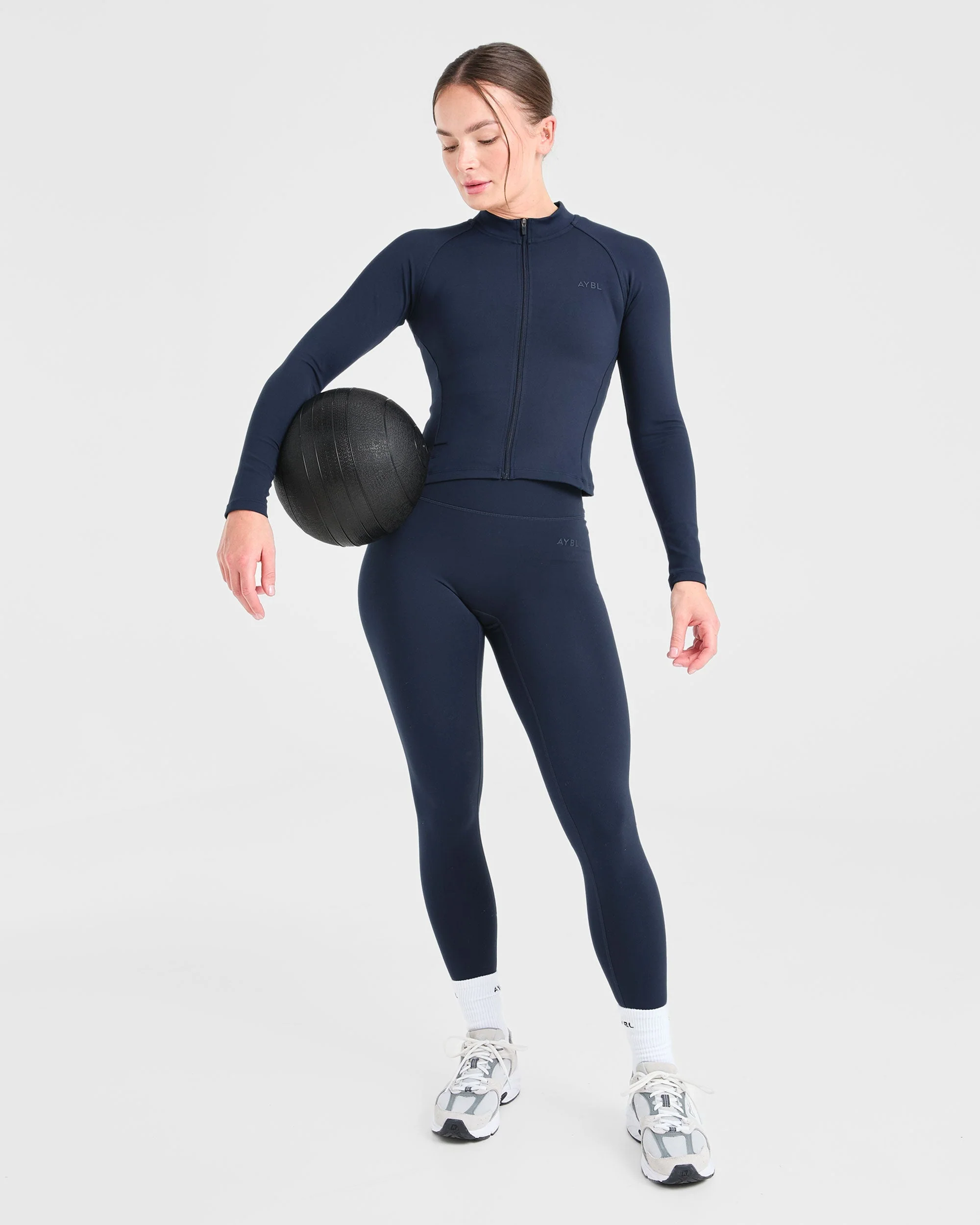 Staple Zip Jacket - Navy - Image 8