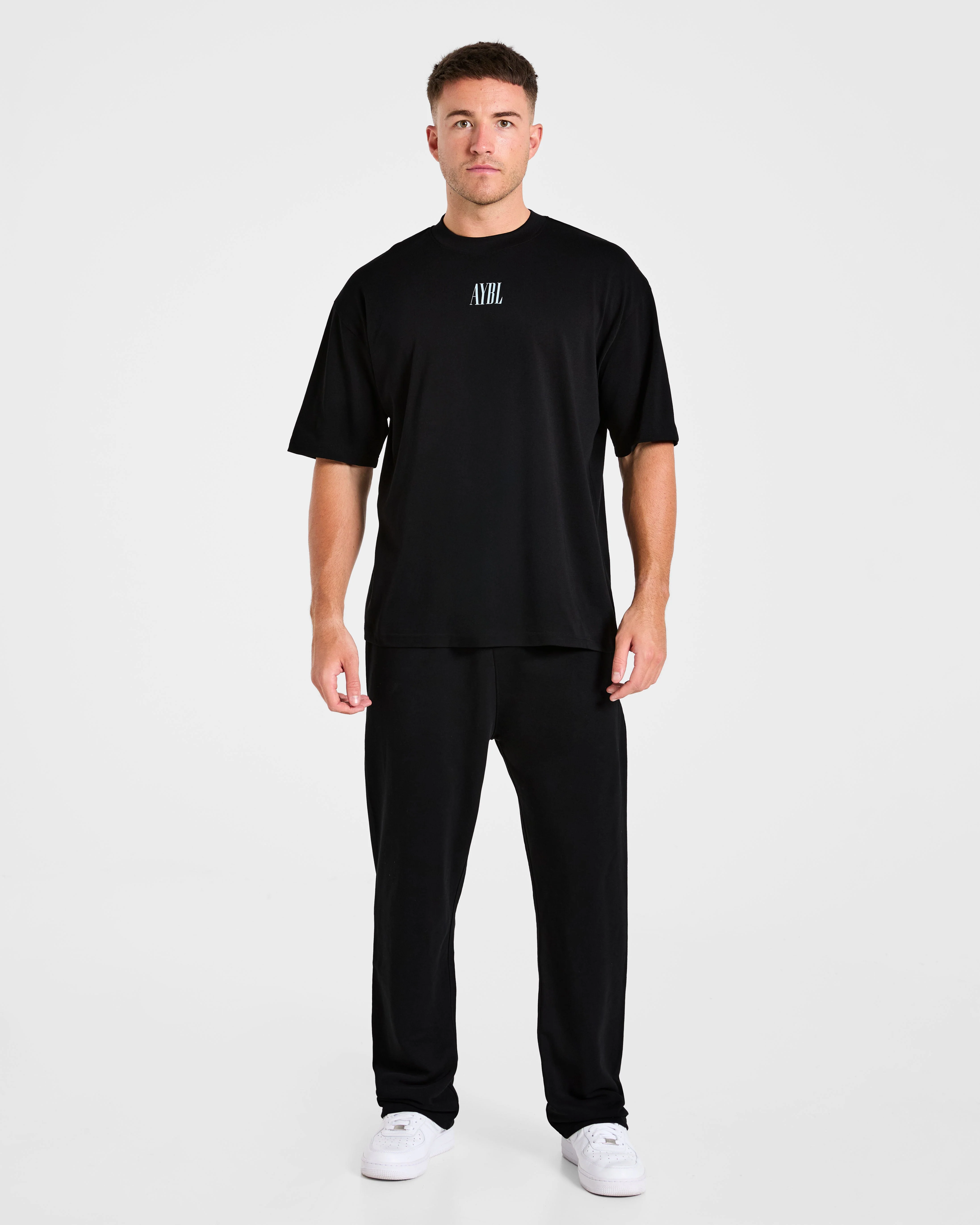 Strength Of Titans Oversized T Shirt - Black - Image 3