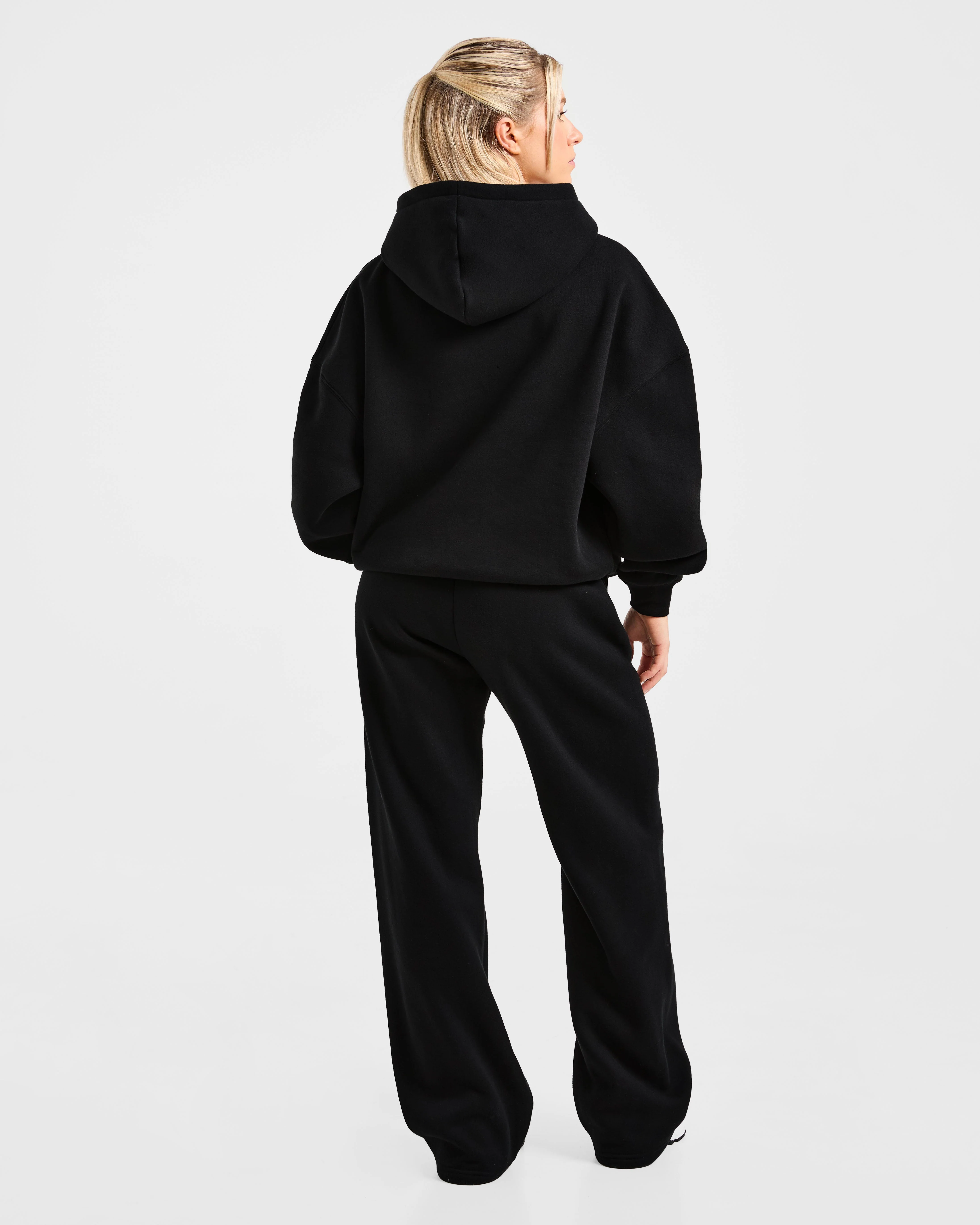 Varsity 2.0 Oversized Hoodie - Black - Image 4