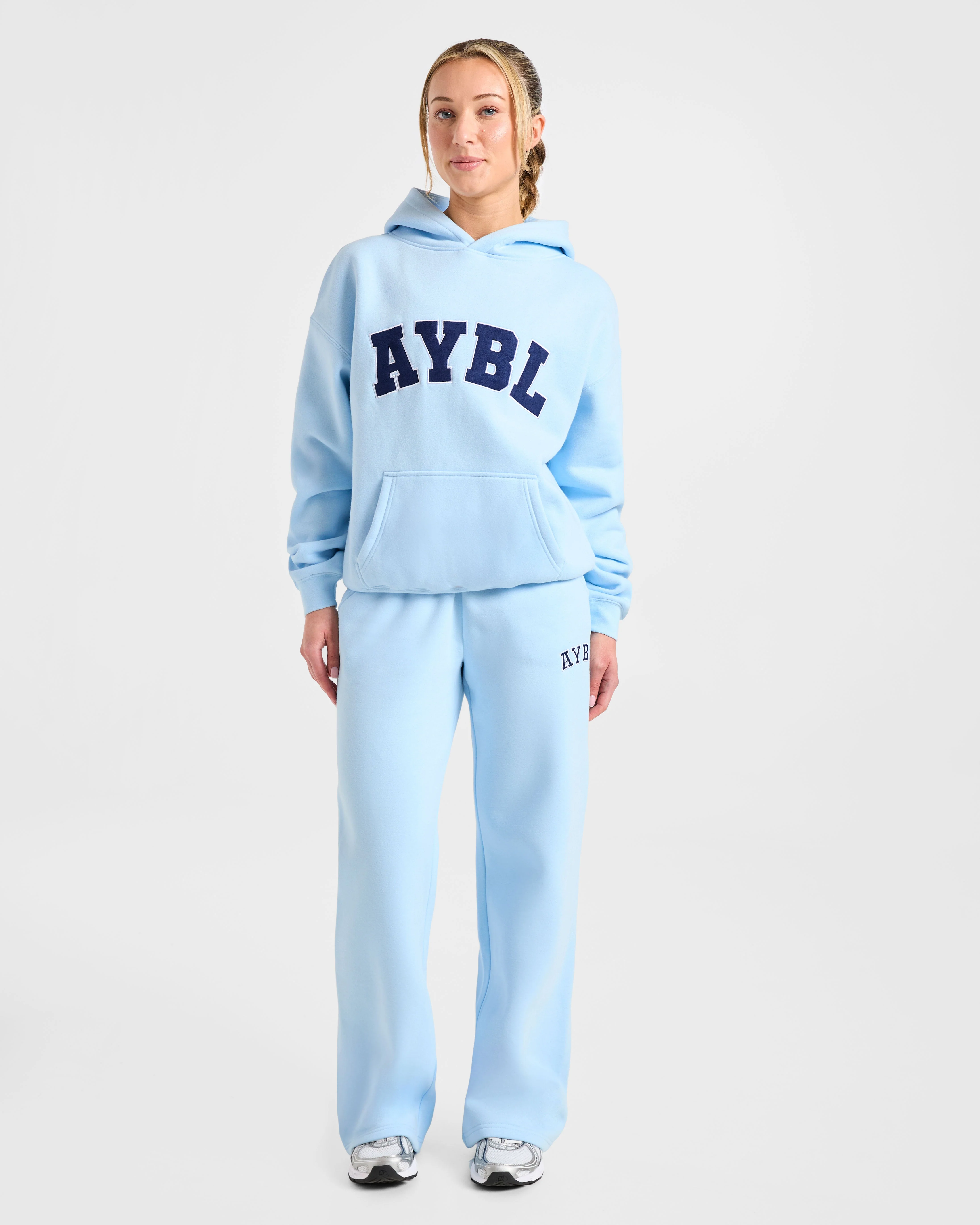 Varsity 2.0 Oversized Hoodie - Blue/Navy - Image 3