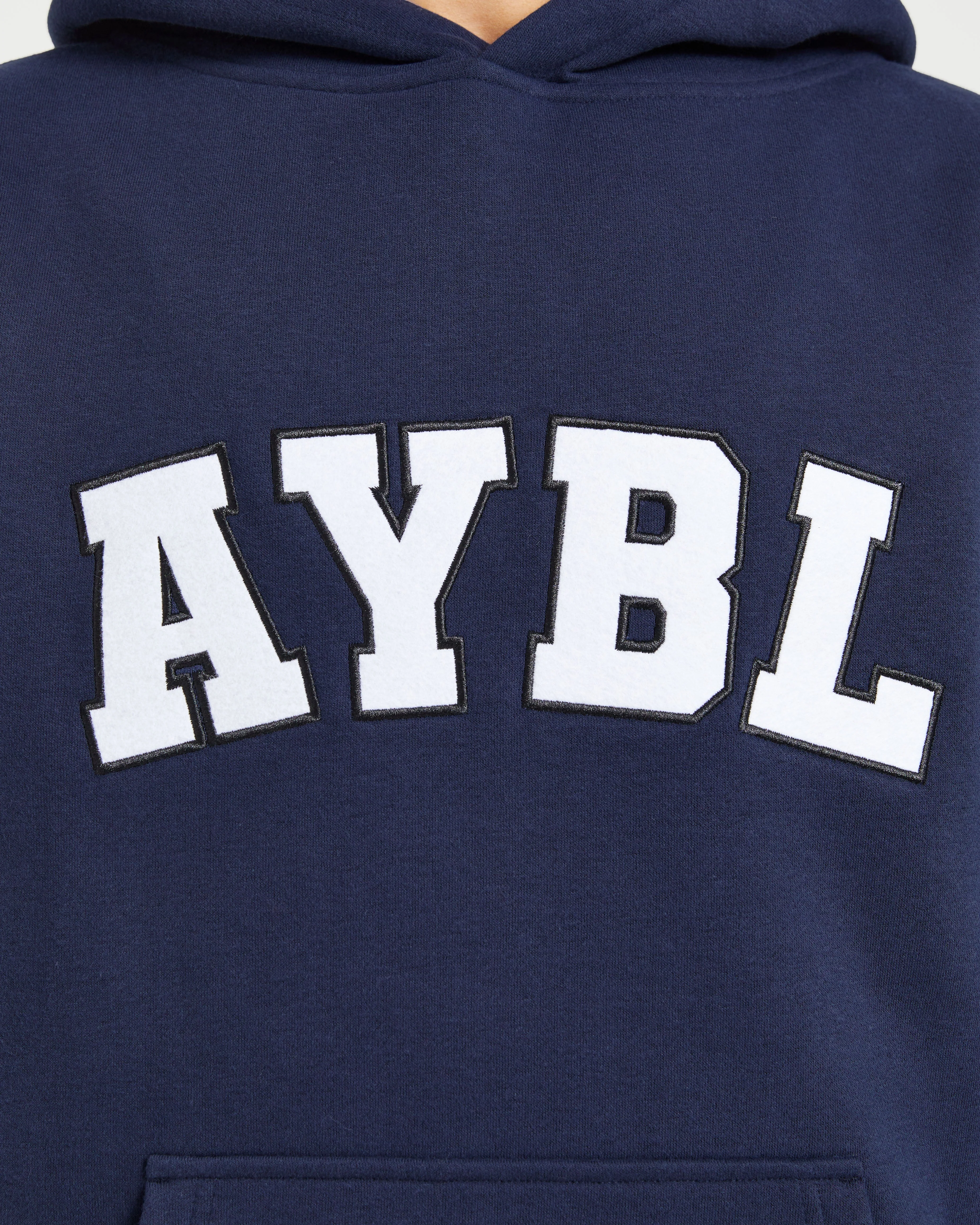 Varsity 2.0 Oversized Hoodie - Navy - Image 5