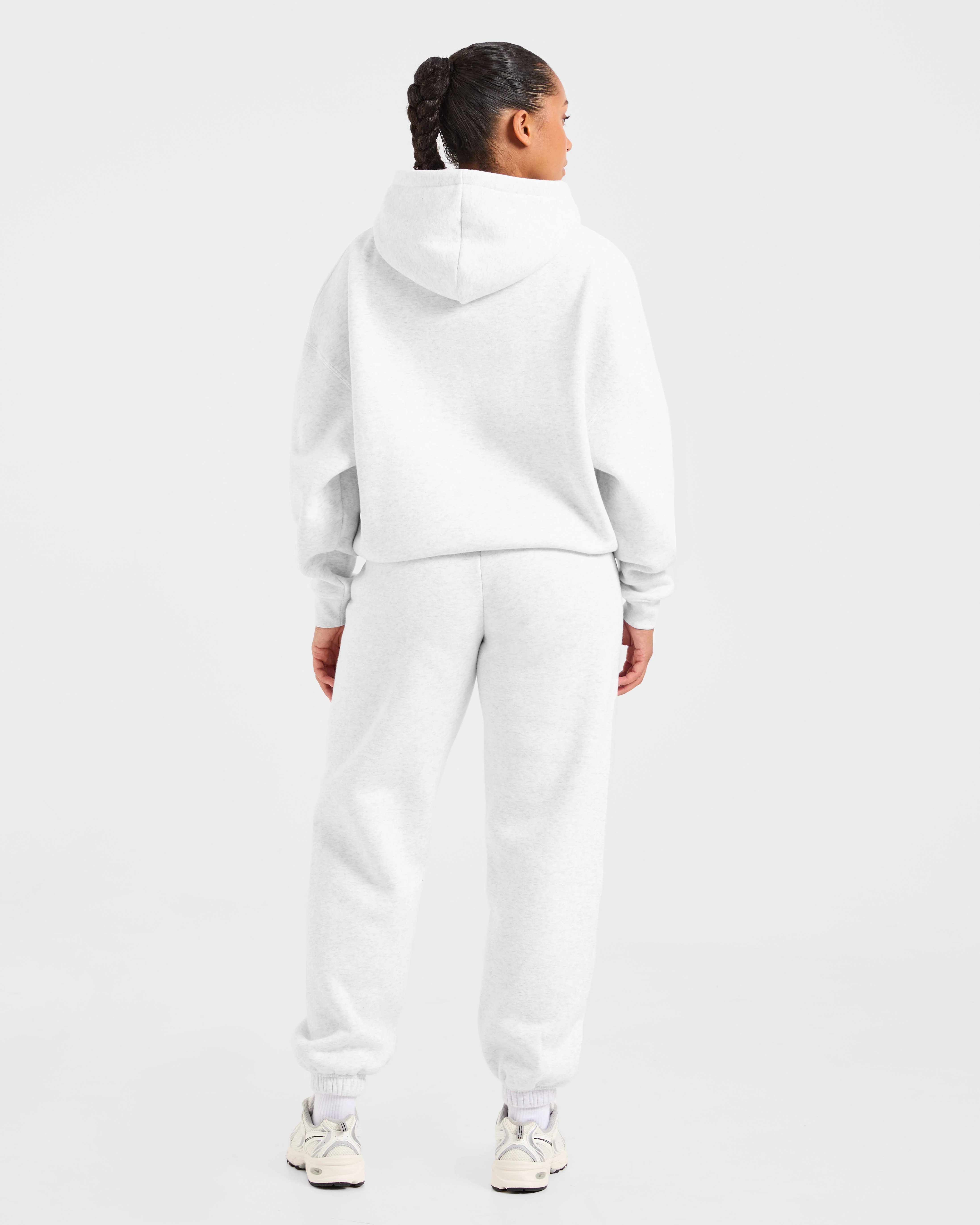 Varsity 2.0 Oversized Joggers - Heather Grey - Image 4