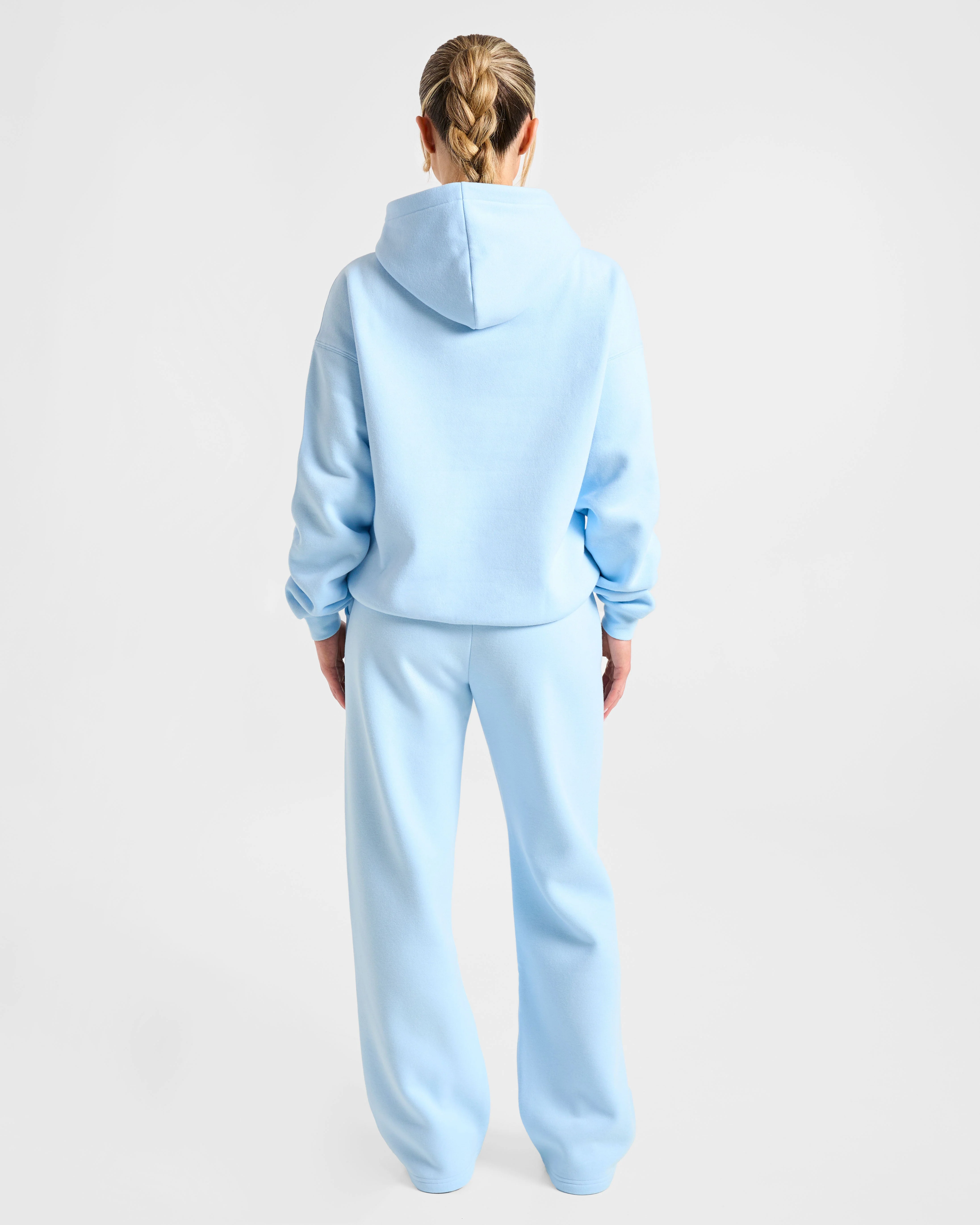Varsity 2.0 Oversized Straight Leg Joggers - Blue/Navy - Image 4