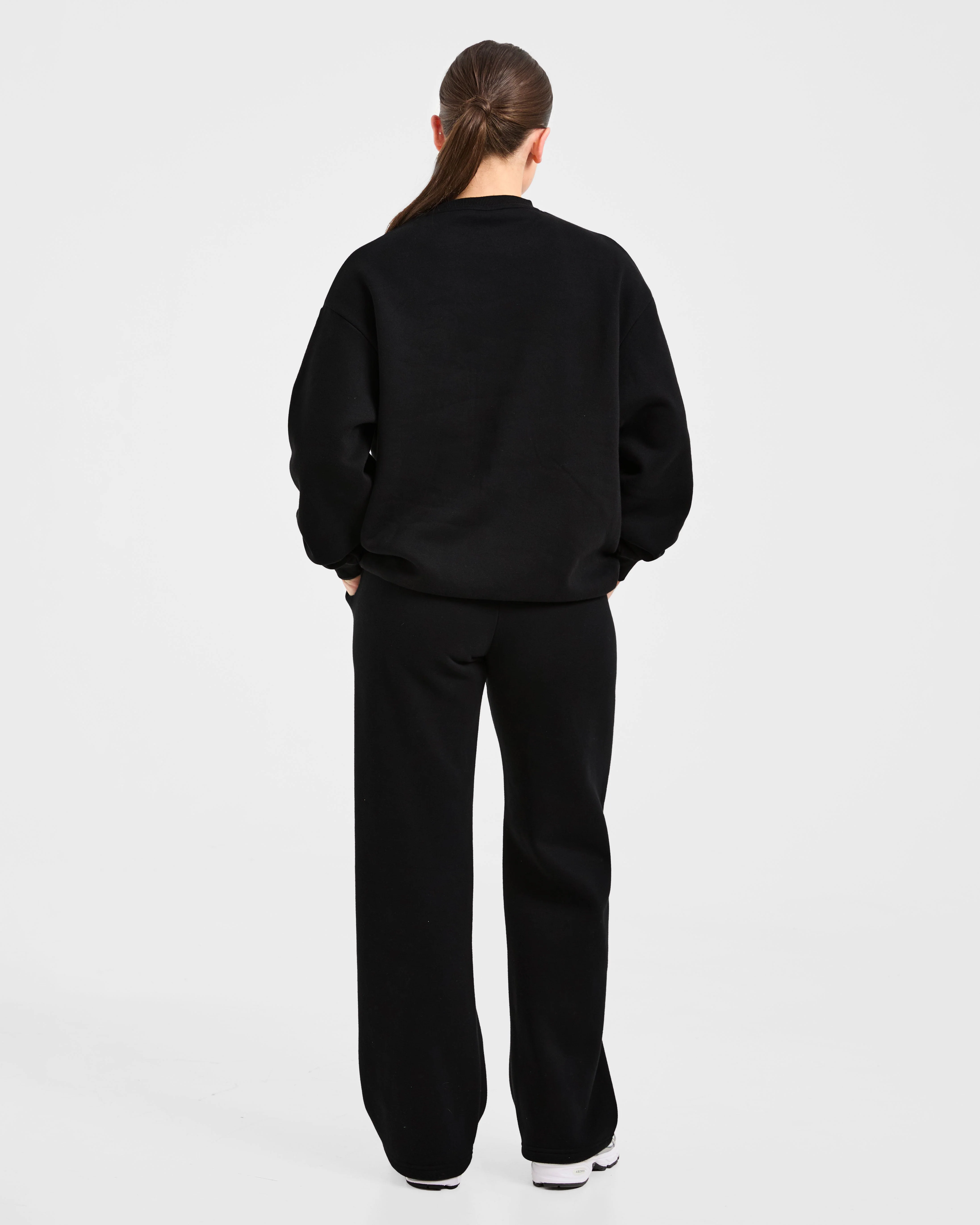 Varsity 2.0 Oversized Sweatshirt - Black - Image 4
