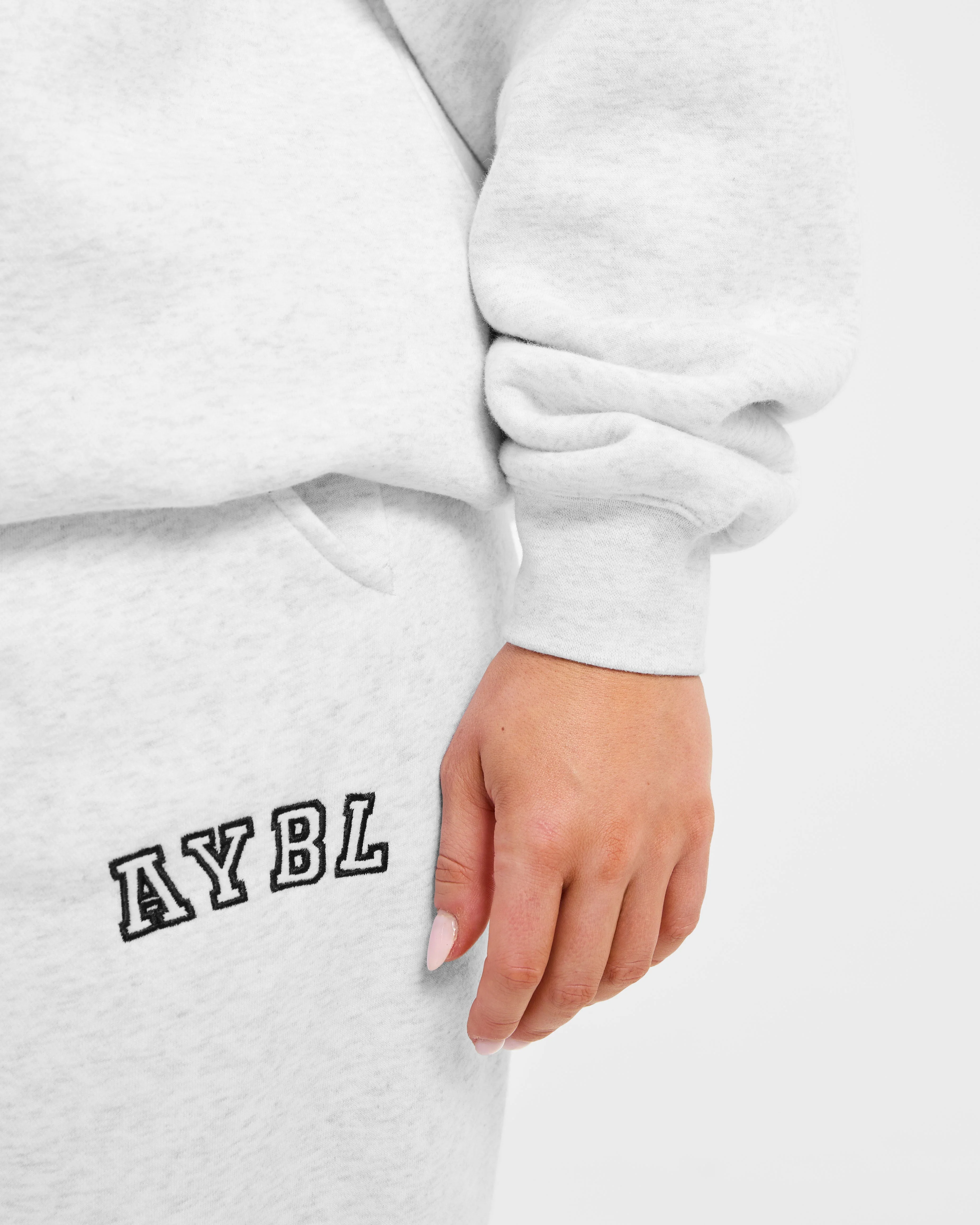 Varsity 2.0 Oversized Sweatshirt - Heather Grey - Image 6