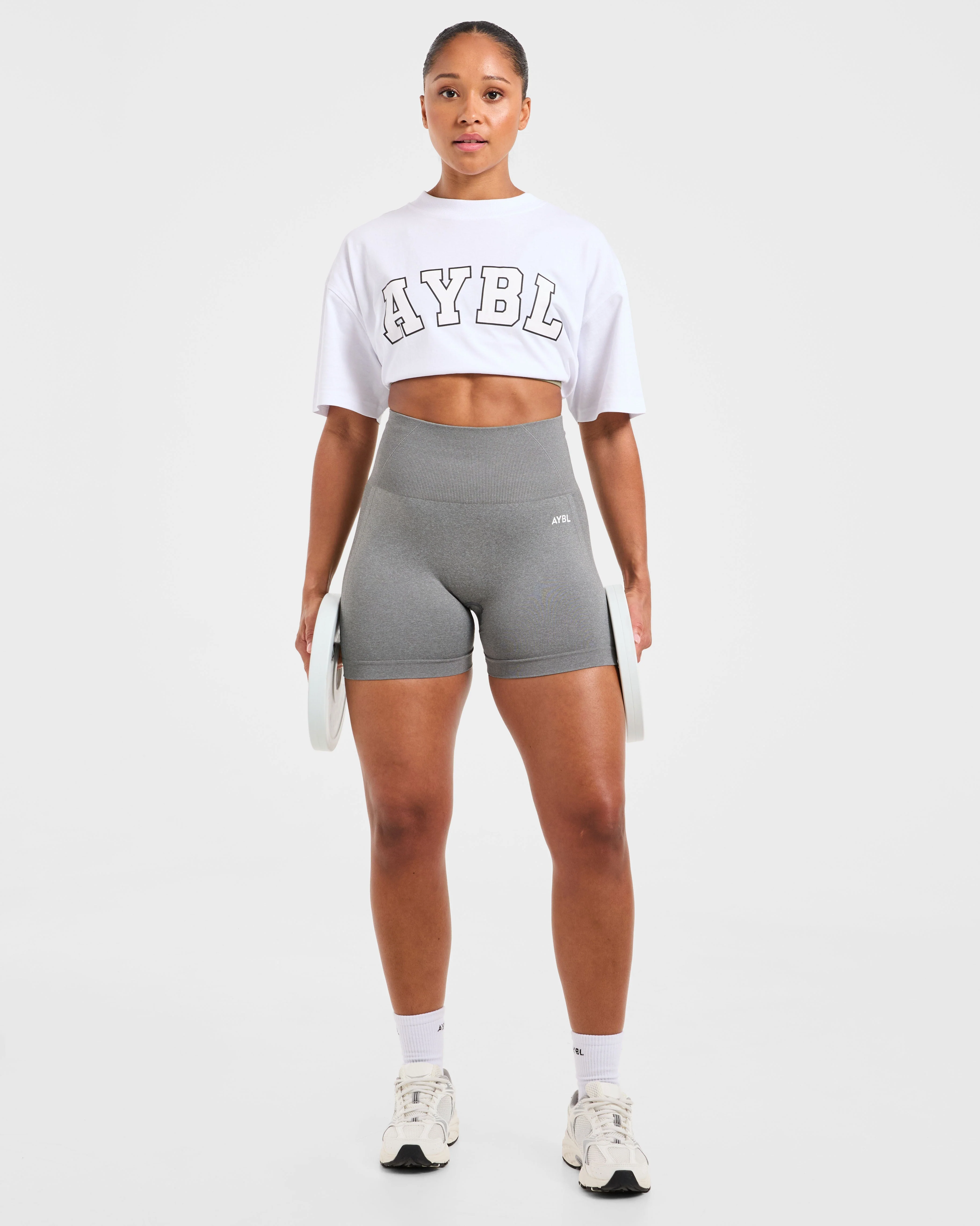 Varsity 2.0 Oversized T Shirt - White - Image 8