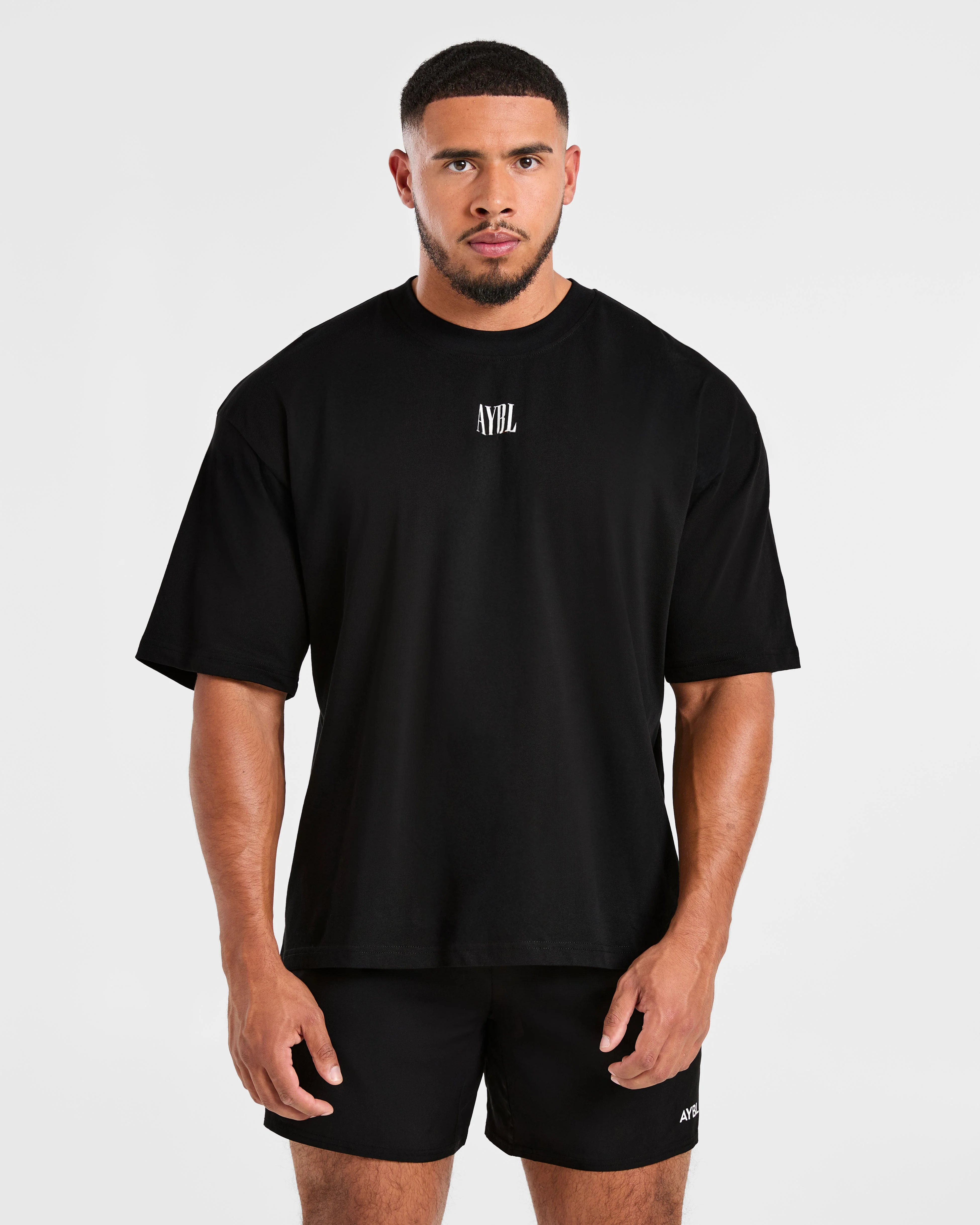 Wesley Vissers x Champion Mindset Oversized T Shirt - Black - Image 2